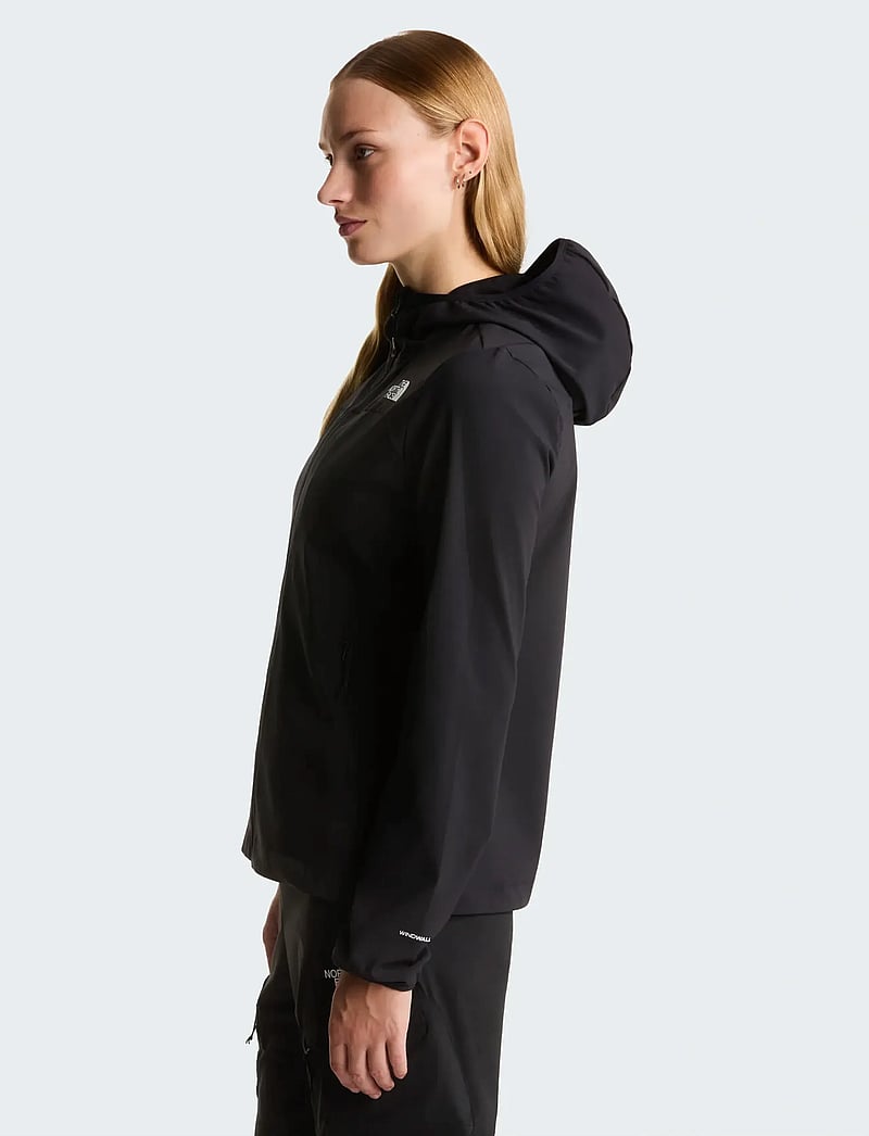 The North Face - W NIMBLE HOODIE 2 - outdoor jackets - tnf black - 4