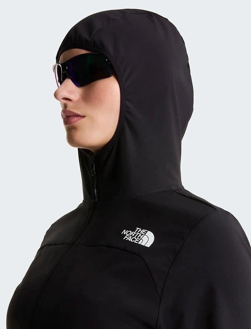 The North Face - W NIMBLE HOODIE 2 - outdoor jackets - tnf black - 5
