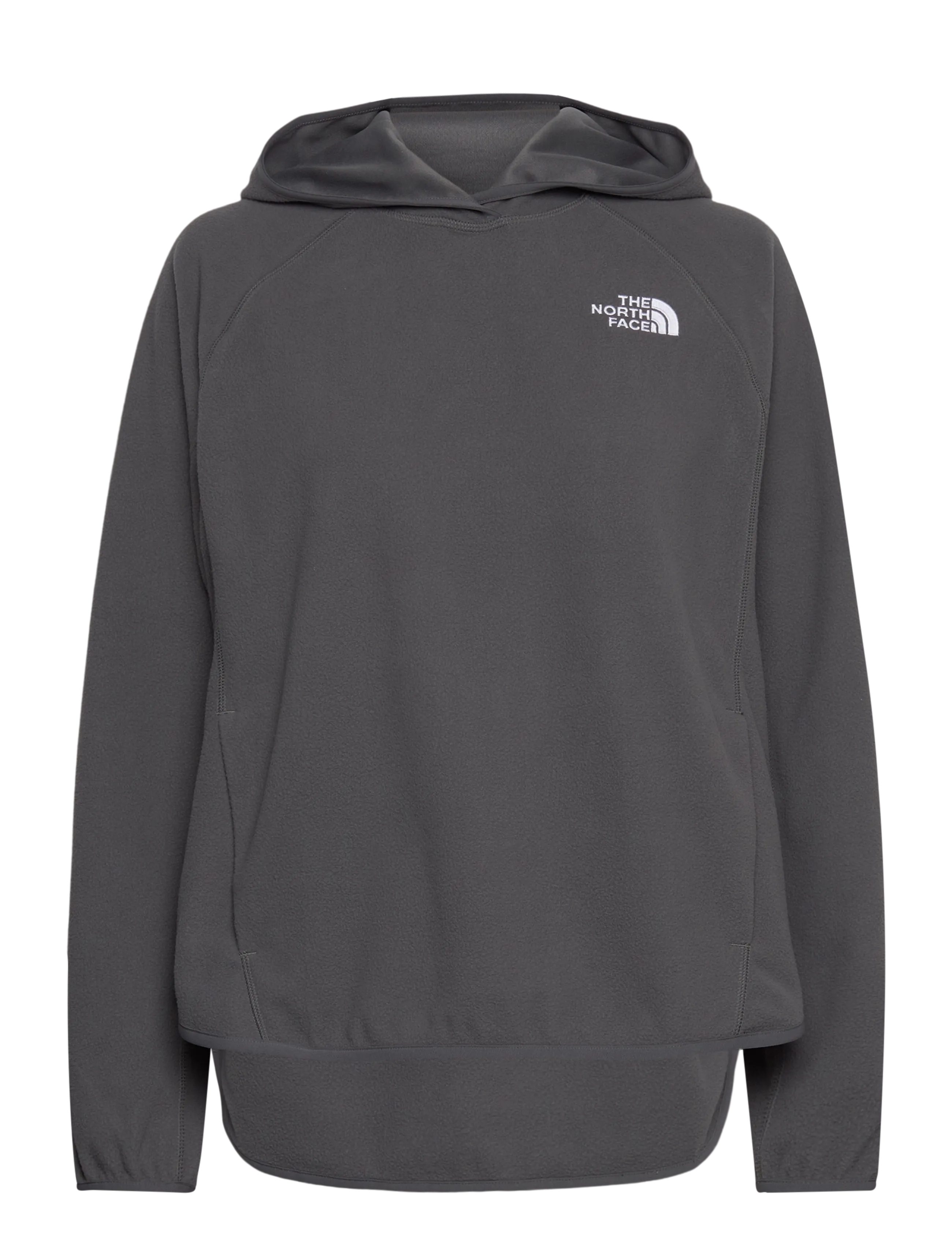 The North Face W OXARA HOODED FLEECE - Sweatshirts - ANTHRACITE GREY / grey