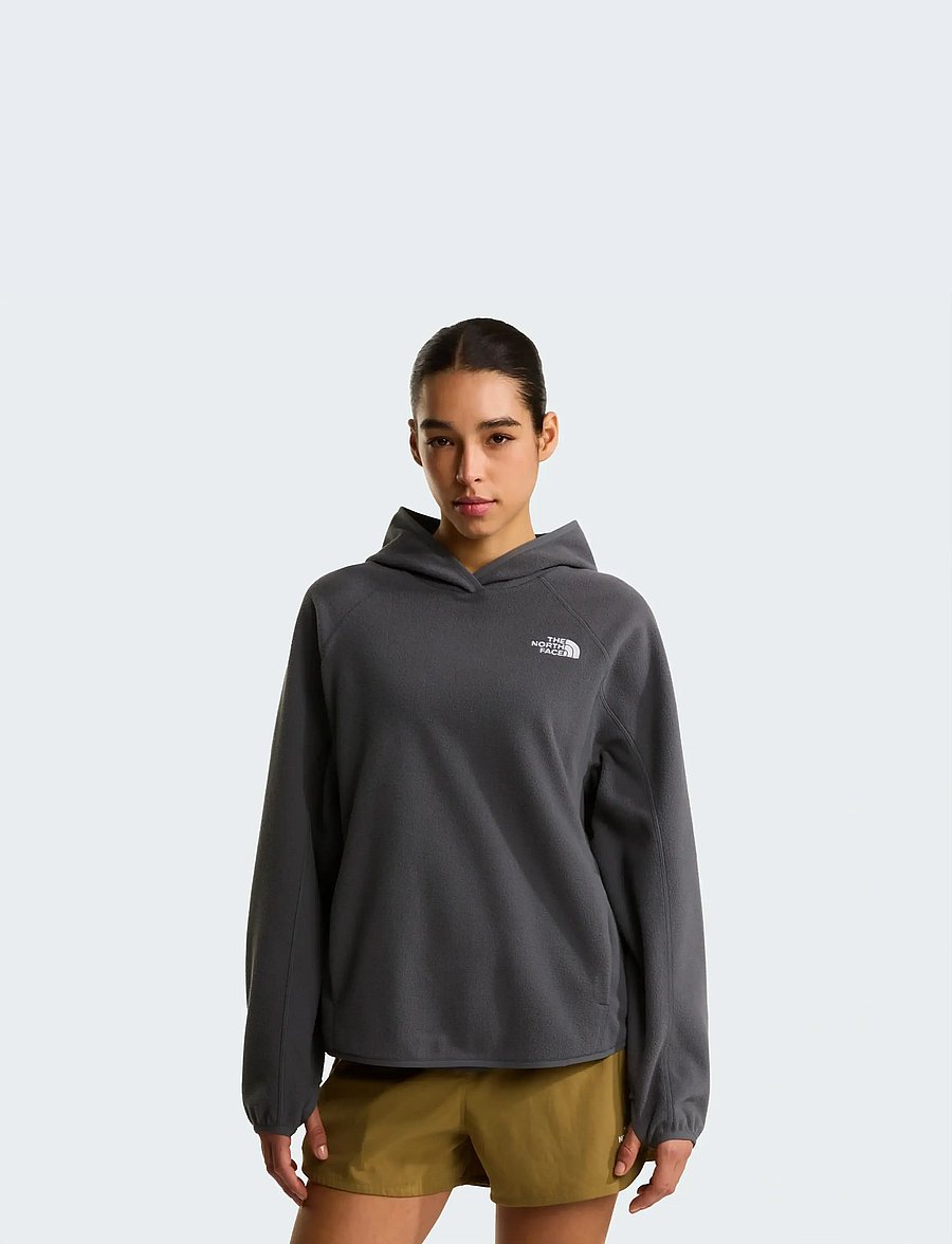 The North Face - W OXARA HOODED FLEECE - overdele - anthracite grey - 0
