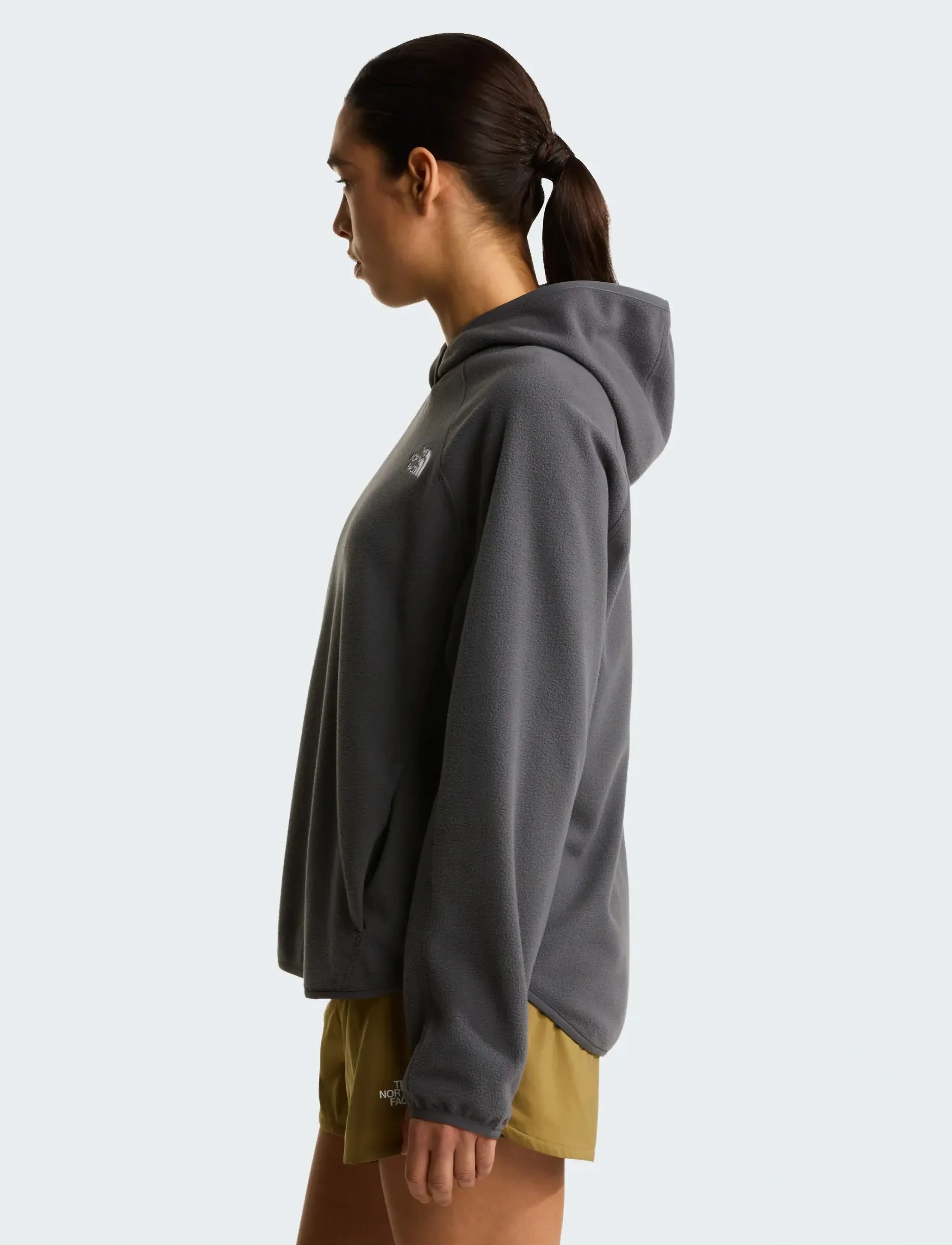 The North Face - W OXARA HOODED FLEECE - huvtröjor - anthracite grey - 4