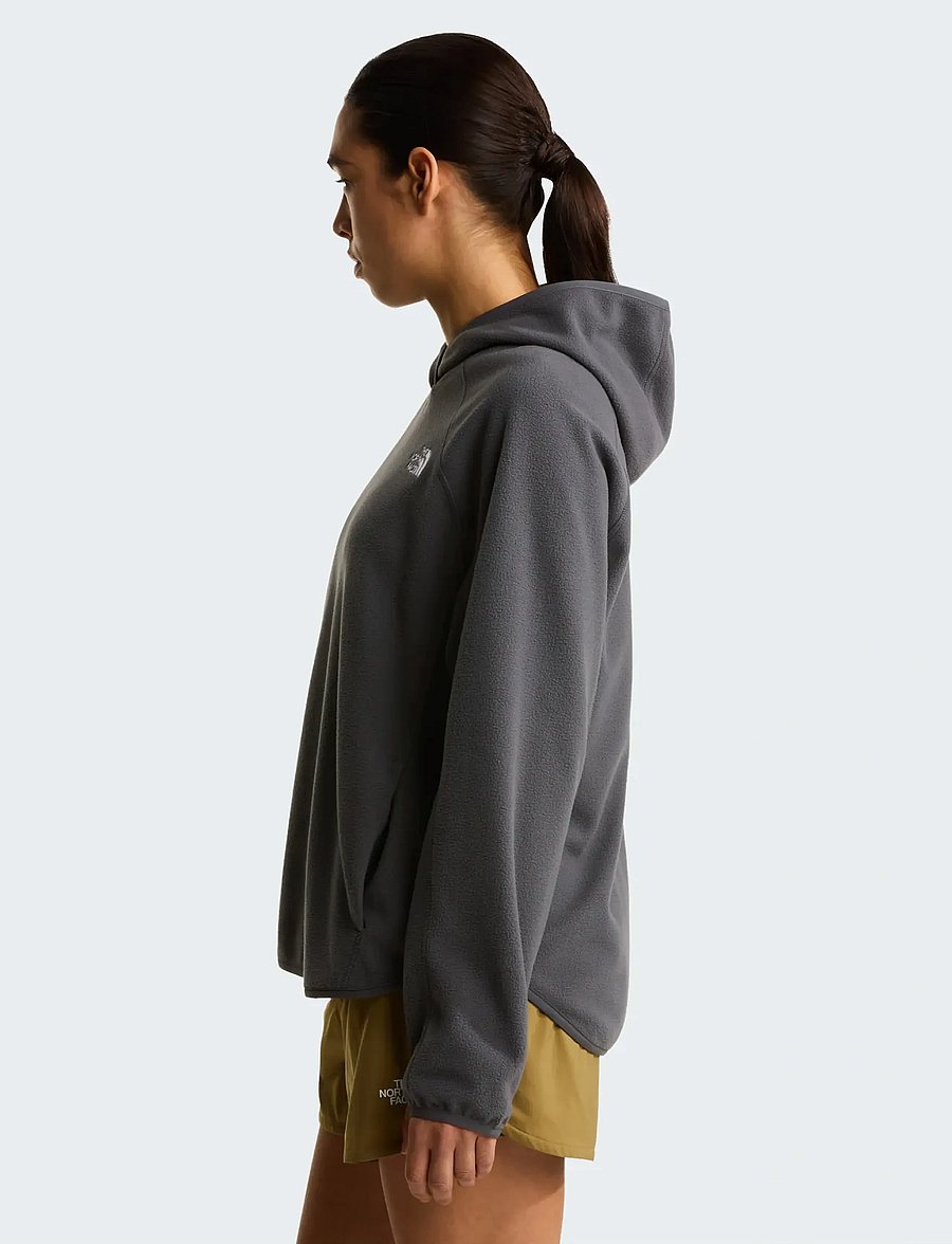 The North Face - W OXARA HOODED FLEECE - huvtröjor - anthracite grey - 4
