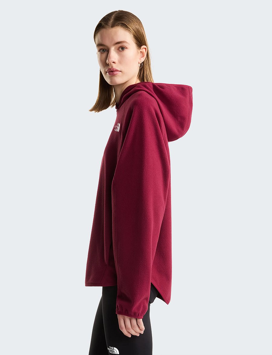The North Face - W OXARA HOODED FLEECE - sweatshirts - burgundy crush - 4