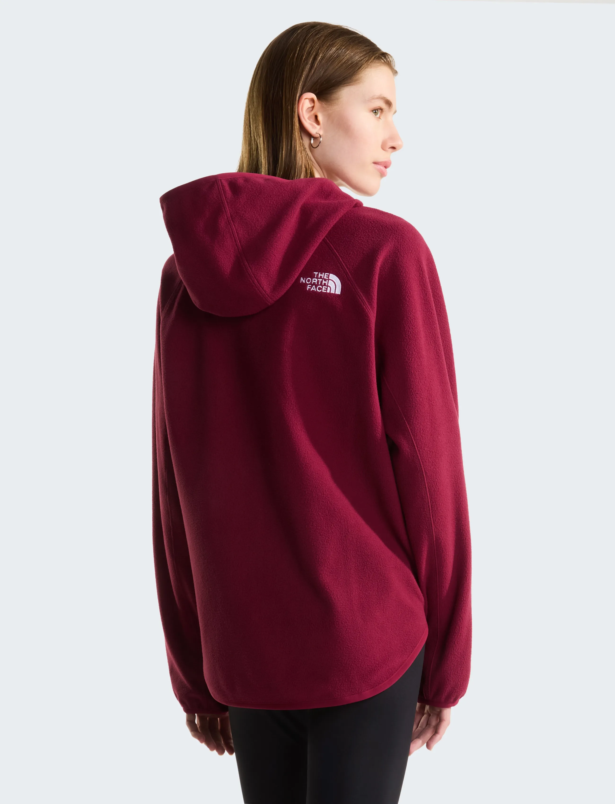 The North Face - W OXARA HOODED FLEECE - sweatshirts - burgundy crush - 5