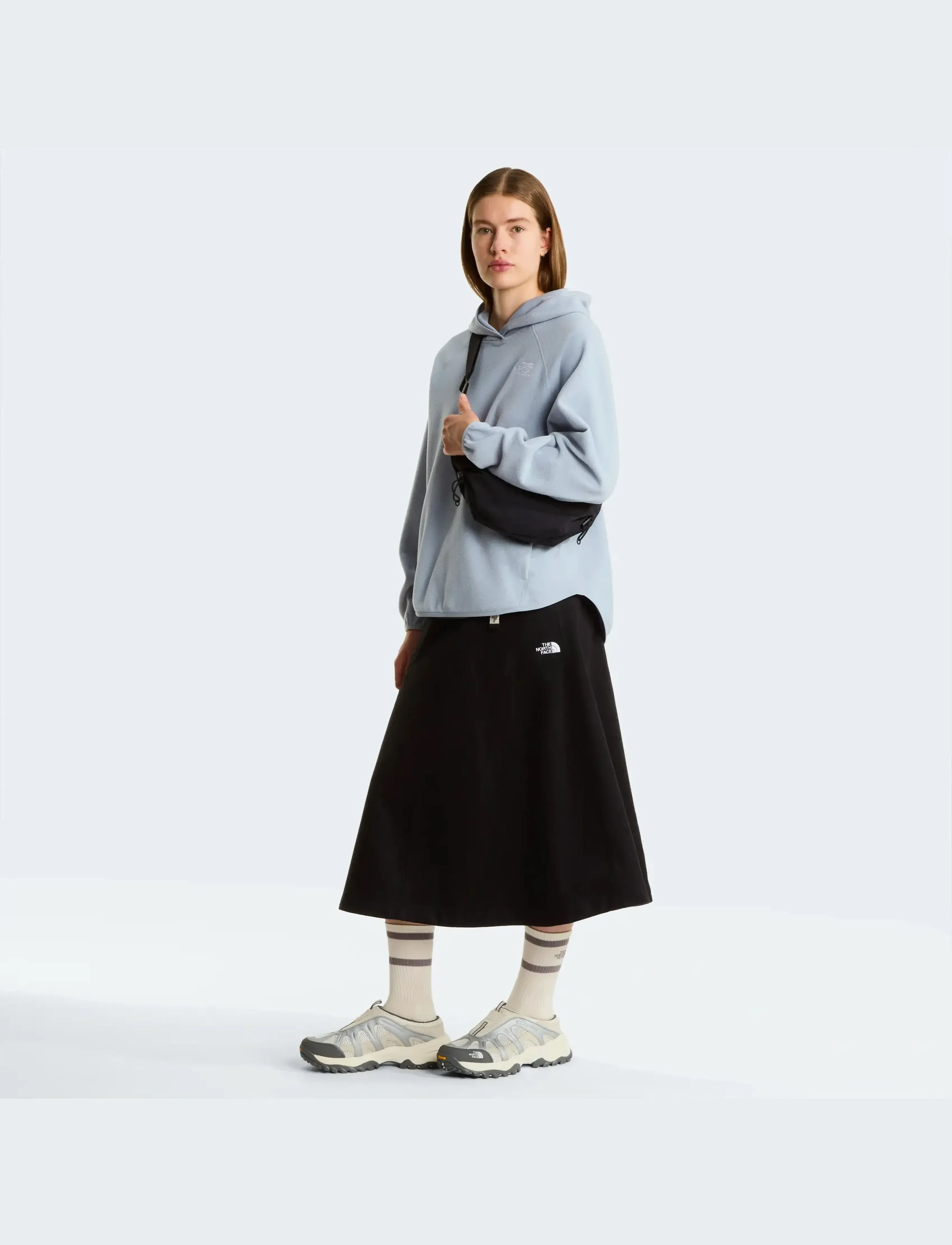 The North Face - W OXARA HOODED FLEECE - sweats et sweats à capuche - frost grey - 3