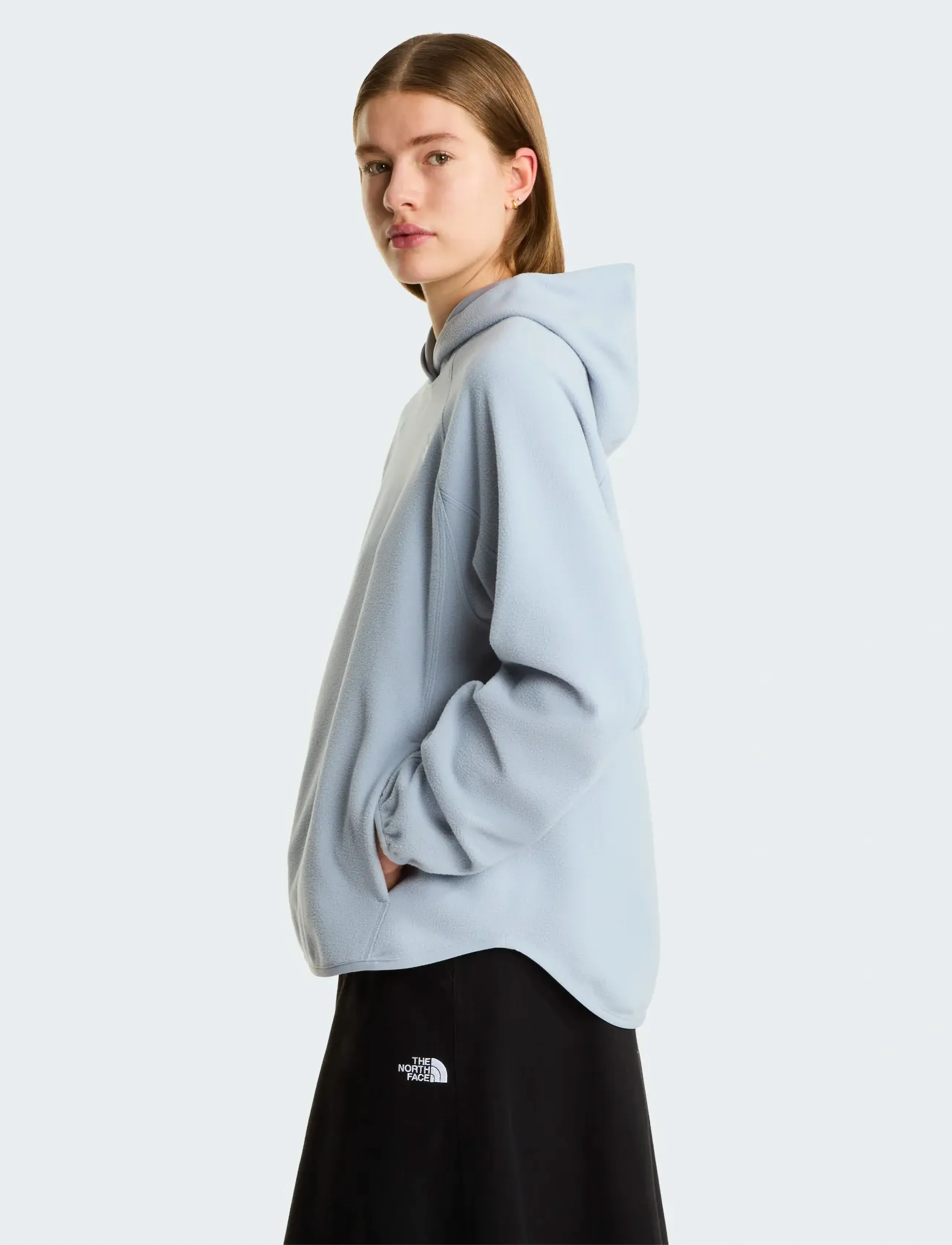 The North Face - W OXARA HOODED FLEECE - sweats et sweats à capuche - frost grey - 4