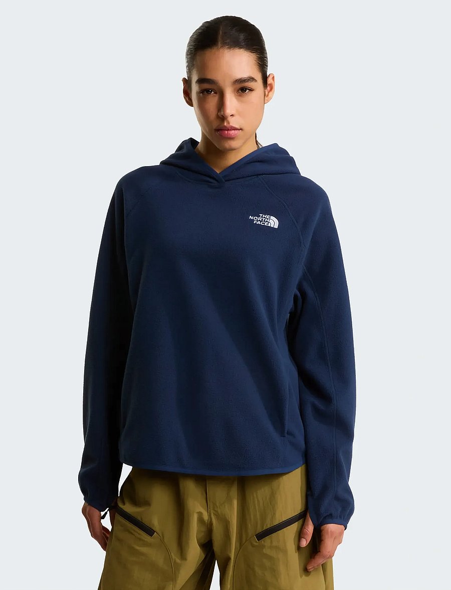 The North Face - W OXARA HOODED FLEECE - sweatshirts - summit navy - 0