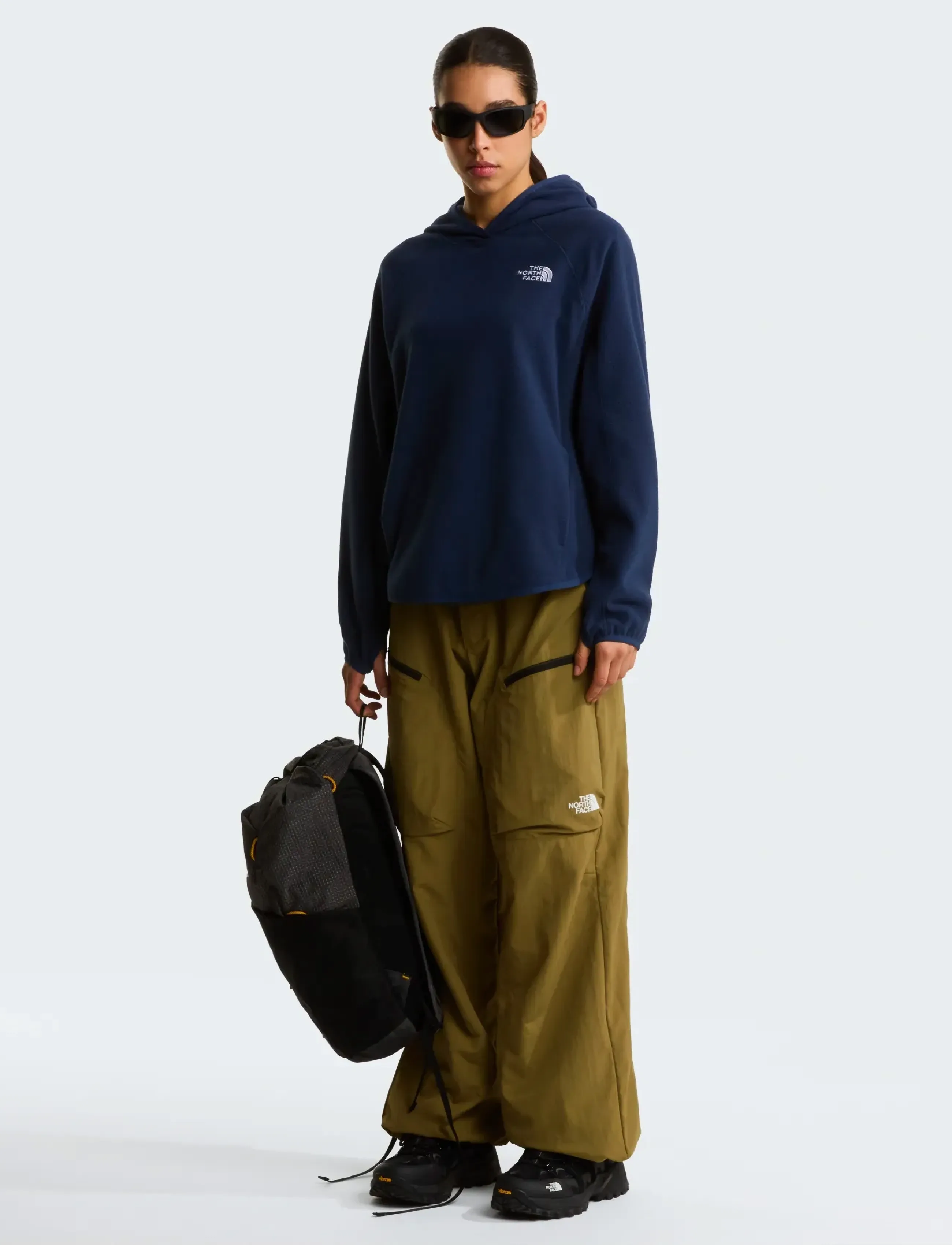 The North Face - W OXARA HOODED FLEECE - sweatshirts - summit navy - 3