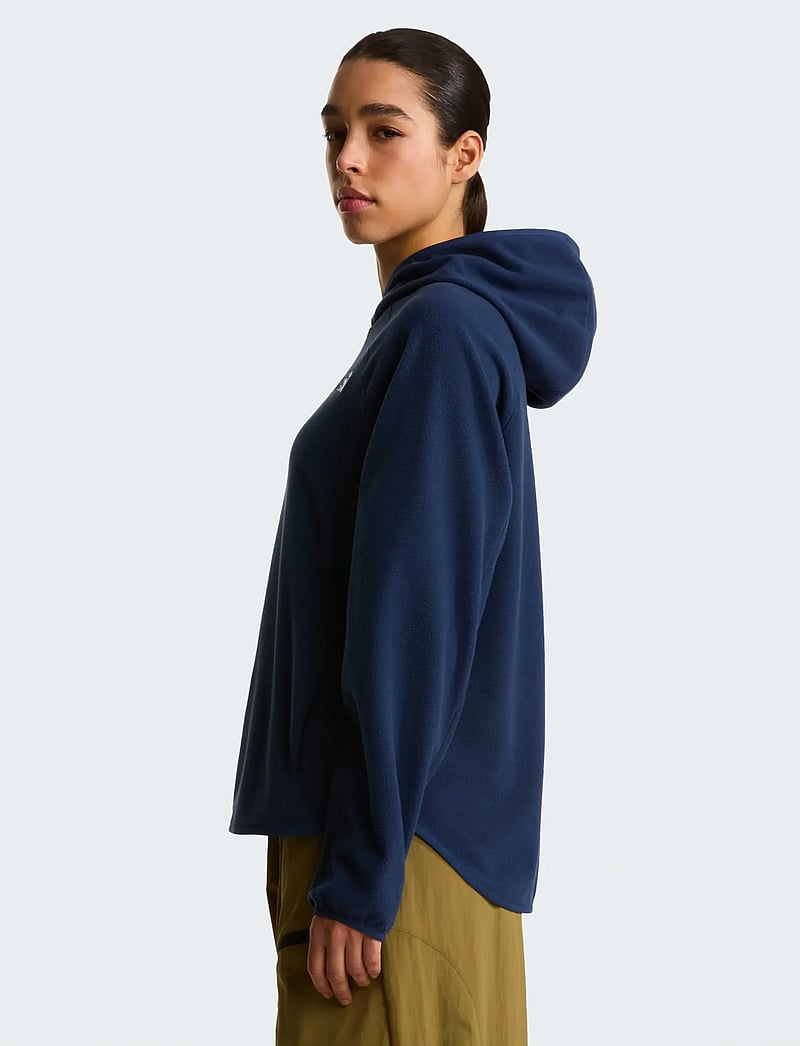 The North Face - W OXARA HOODED FLEECE - huvtröjor - summit navy - 4