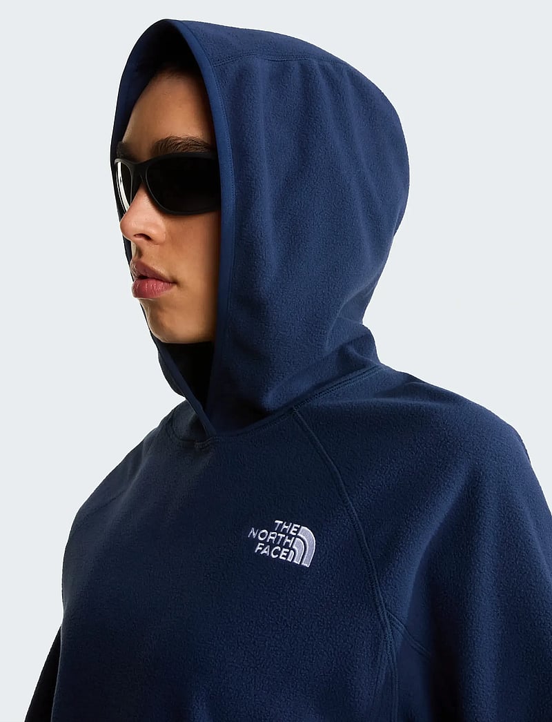The North Face - W OXARA HOODED FLEECE - huvtröjor - summit navy - 5