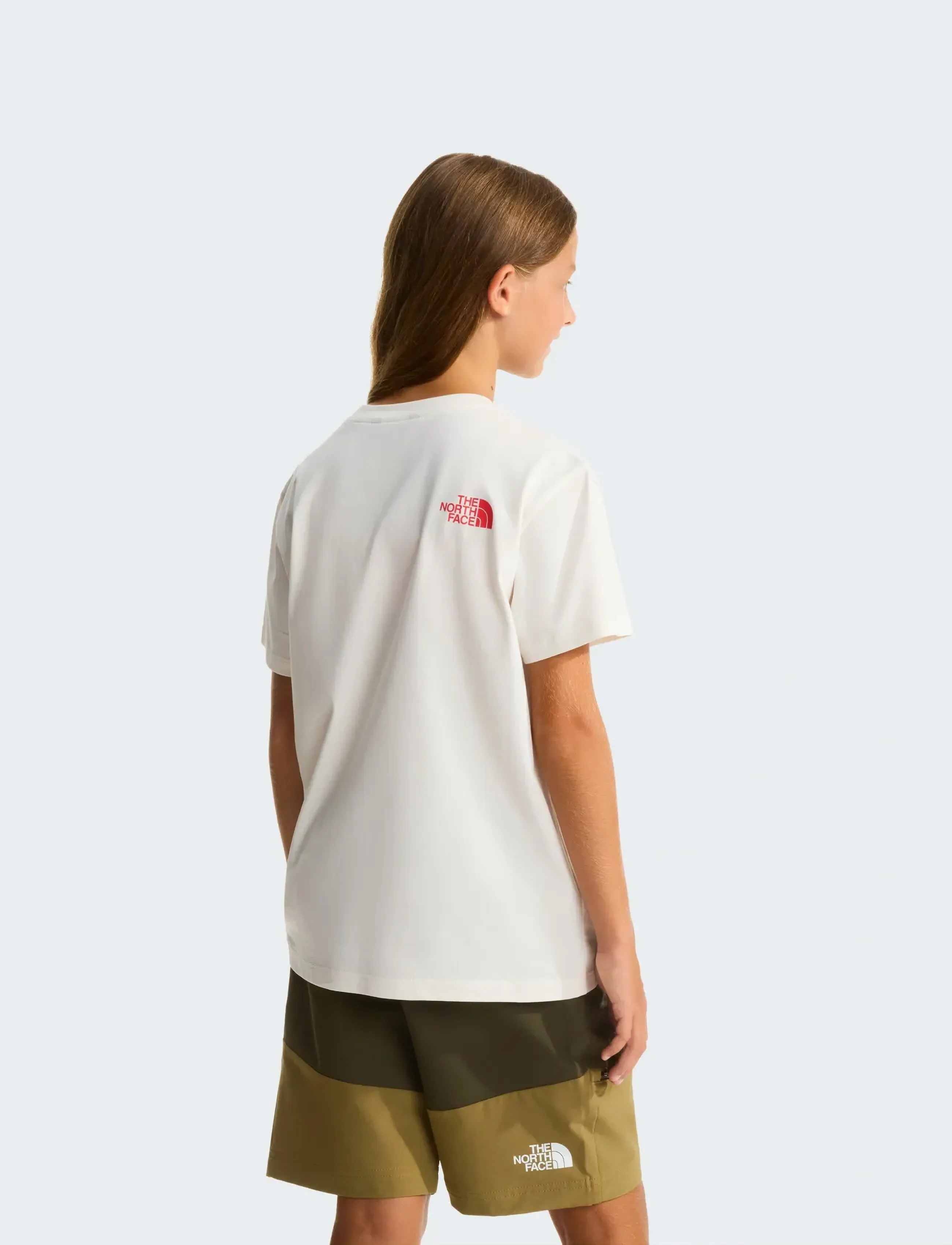 The North Face - G BRAND PROUD RELAXED SS TEE - kortærmede t-shirts - white dune - 5