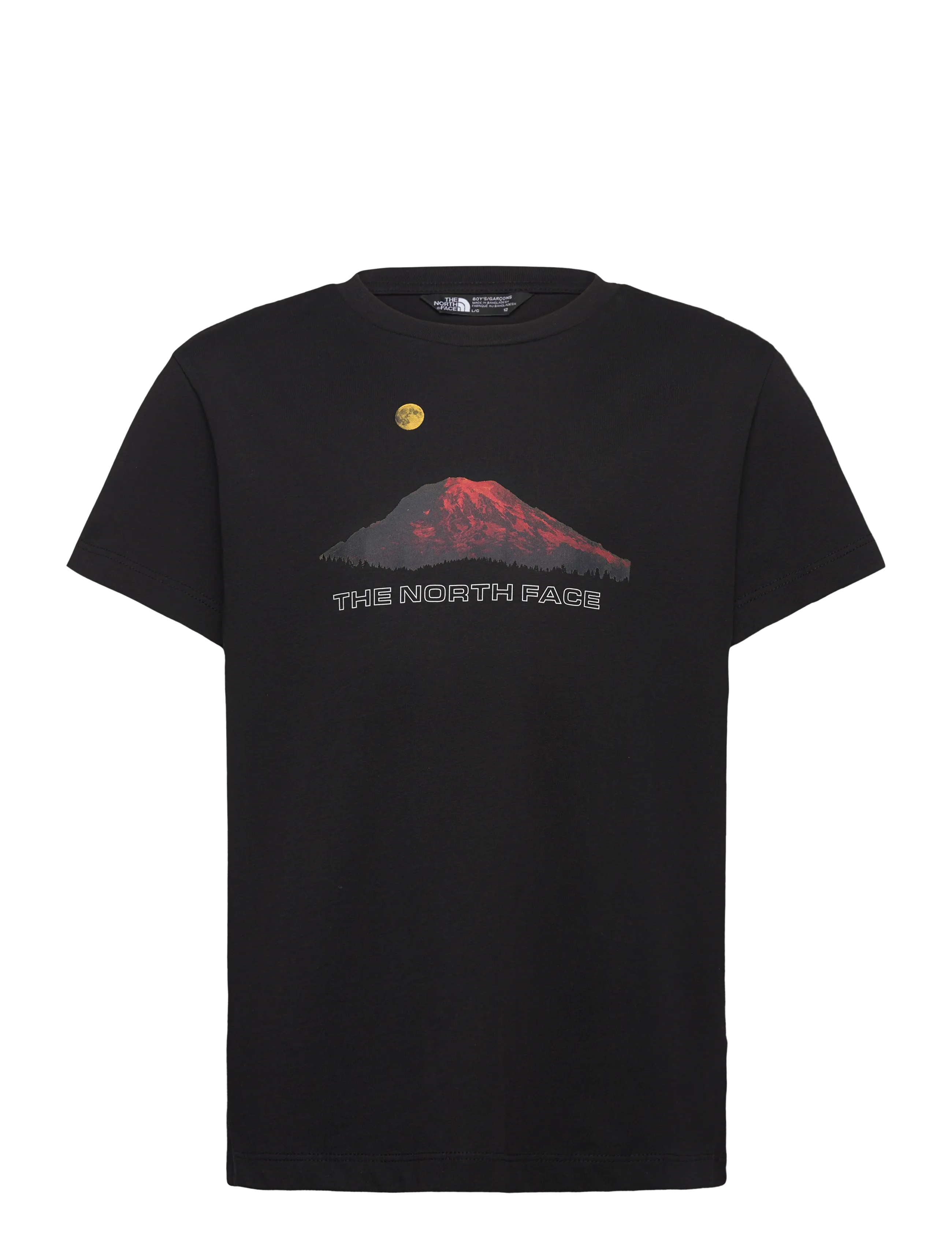THE NORTH FACE B Mountain Night Relaxed Ss Tee Schwarz - L - Kinder
