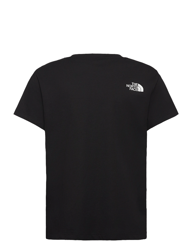 The North Face - B MOUNTAIN NIGHT RELAXED SS TEE - kortærmede t-shirts - tnf black - 2