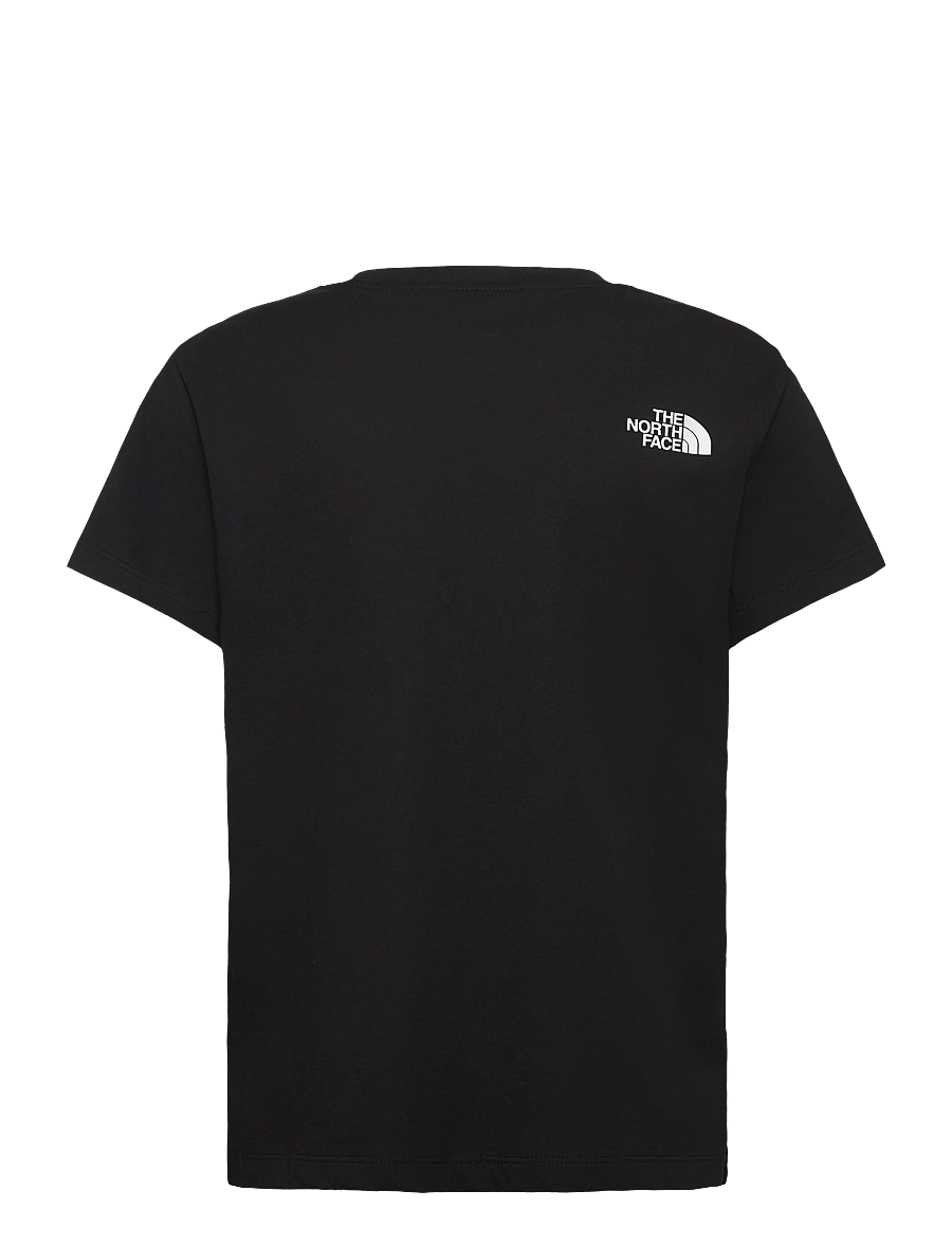The North Face - B MOUNTAIN NIGHT RELAXED SS TEE - short-sleeved t-shirts - tnf black - 2