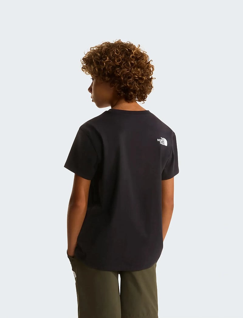 The North Face - B MOUNTAIN NIGHT RELAXED SS TEE - kortærmede t-shirts - tnf black - 5