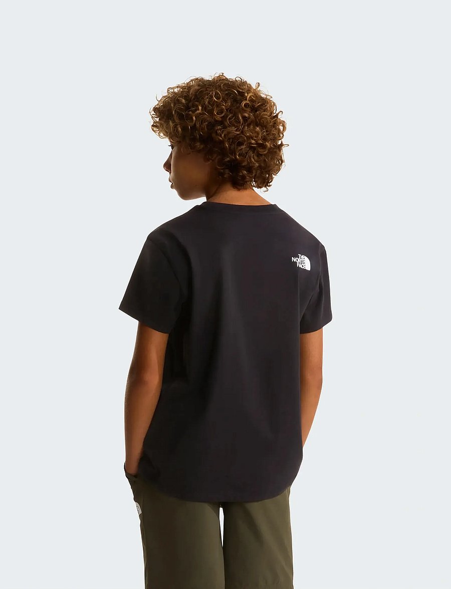 The North Face - B MOUNTAIN NIGHT RELAXED SS TEE - short-sleeved t-shirts - tnf black - 5