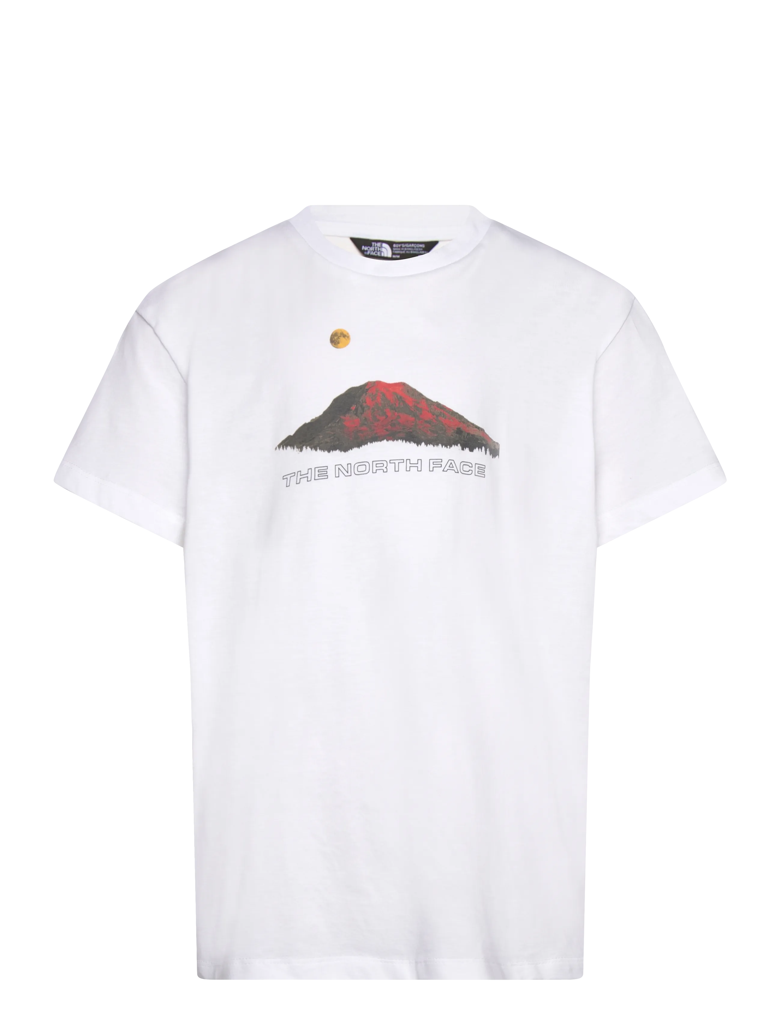 The North Face B MOUNTAIN NIGHT RELAXED SS TEE - The North Face - TNF WHITE / white