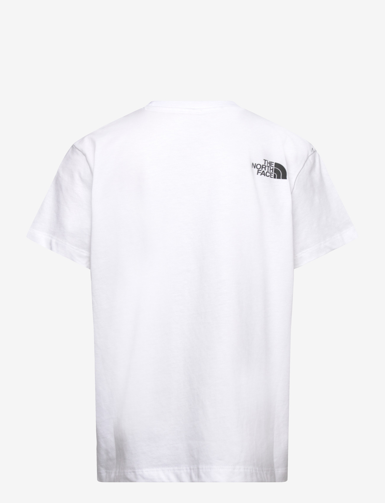 The North Face - B MOUNTAIN NIGHT RELAXED SS TEE - kortærmede t-shirts - tnf white - 2