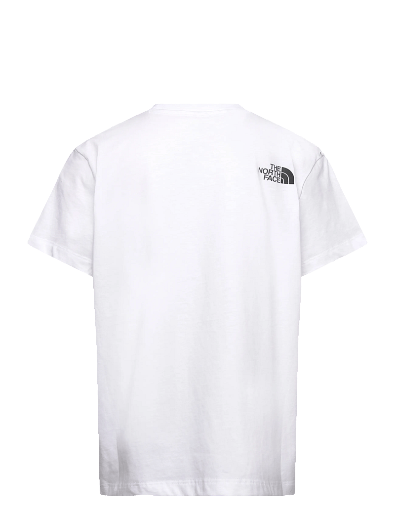 The North Face - B MOUNTAIN NIGHT RELAXED SS TEE - kortærmede t-shirts - tnf white - 2
