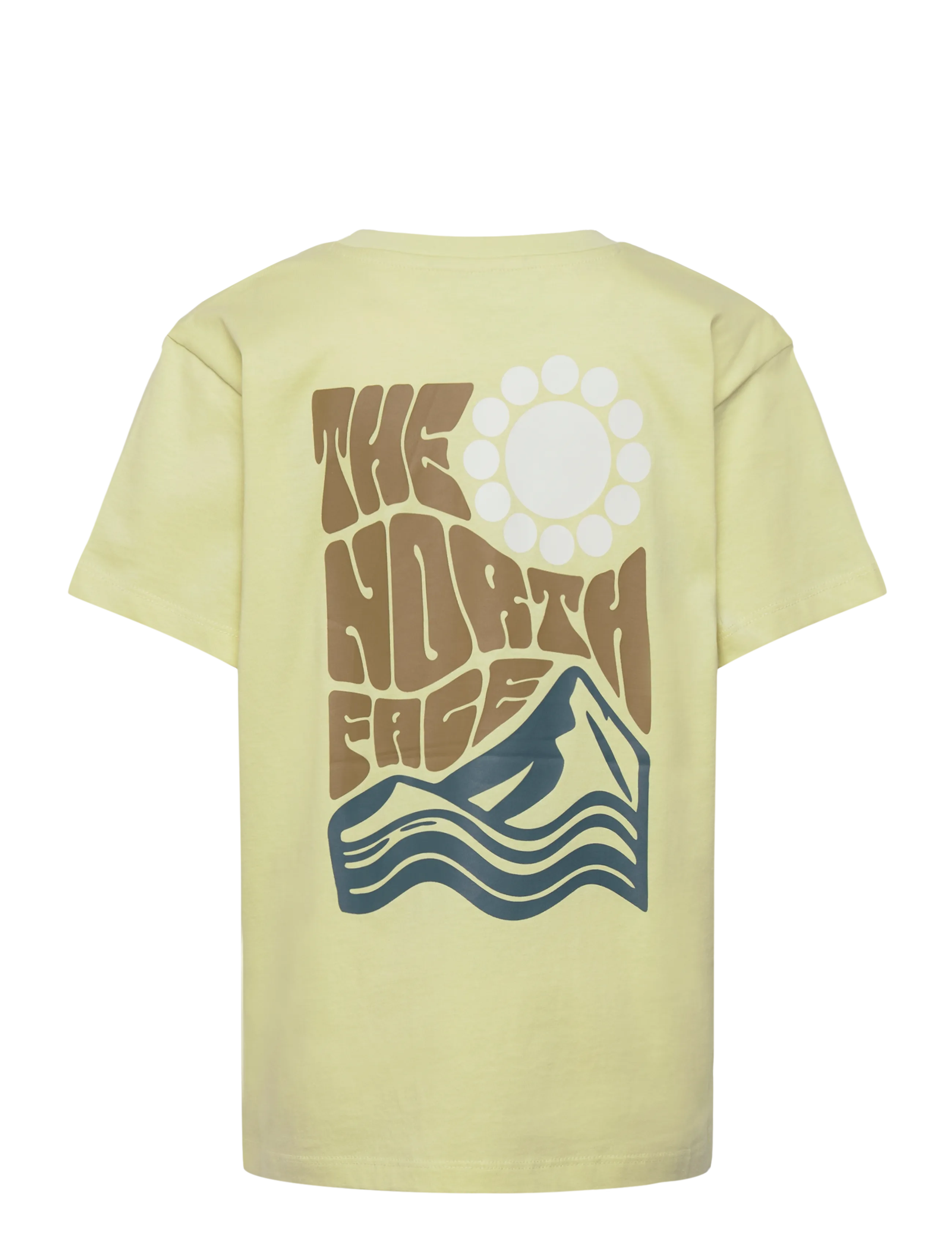The North Face - TEEN VOYAGE RELAXED SHORT SLEEVE TEE - kurzärmelig - lemon mist - 2