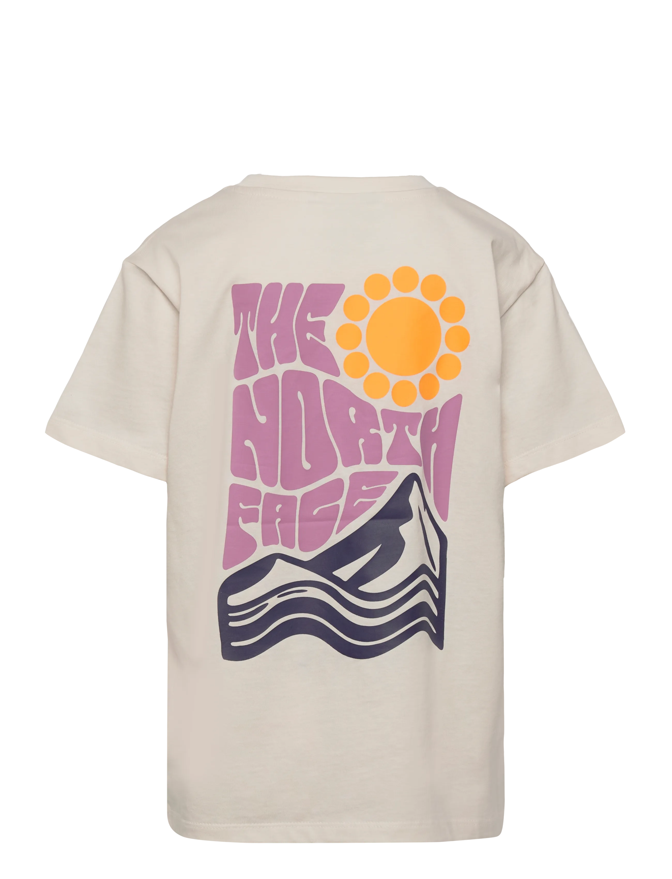 The North Face - TEEN VOYAGE RELAXED SHORT SLEEVE TEE - t-shirts à manches courtes - white dune - 2