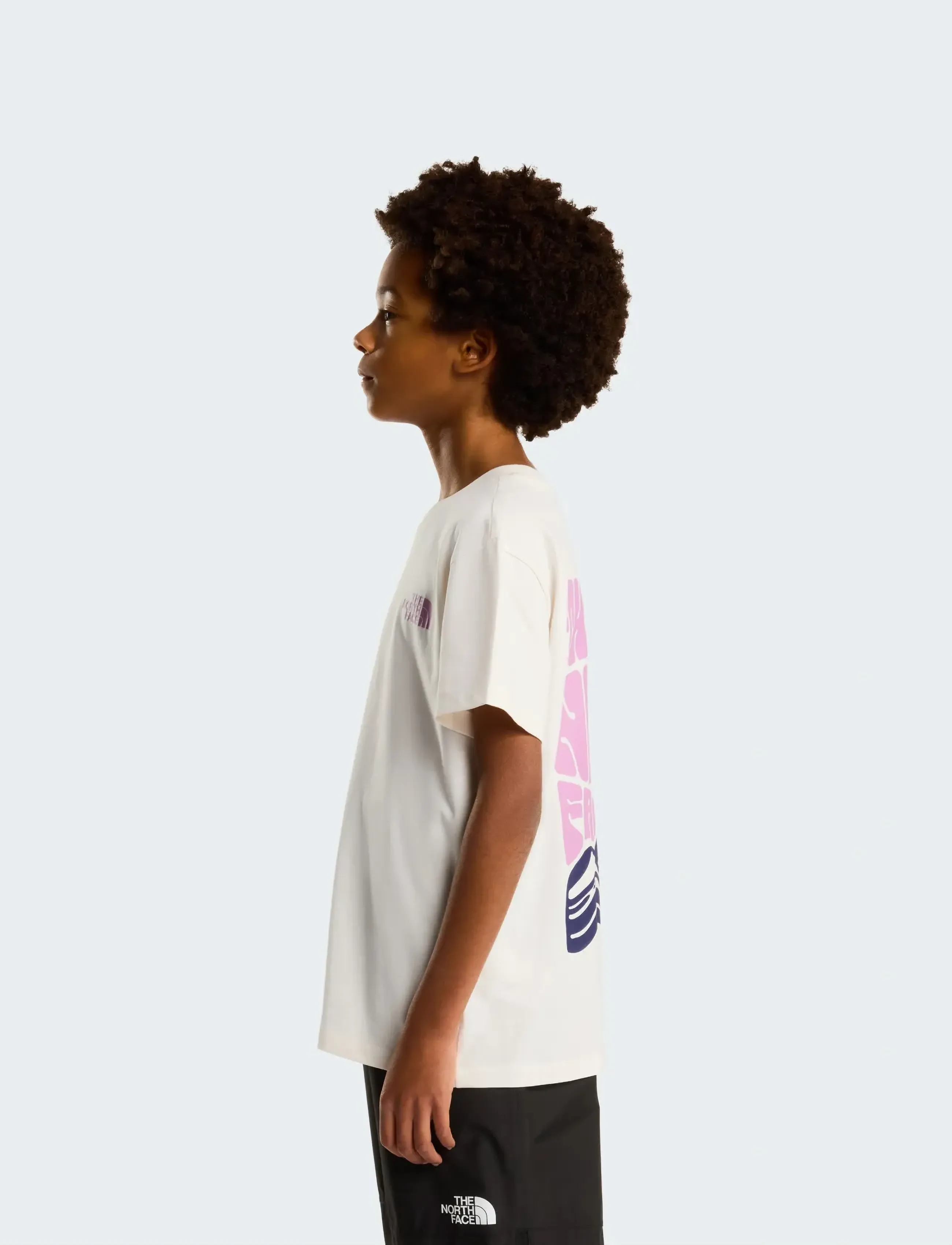 The North Face - TEEN VOYAGE RELAXED SHORT SLEEVE TEE - t-shirts à manches courtes - white dune - 5