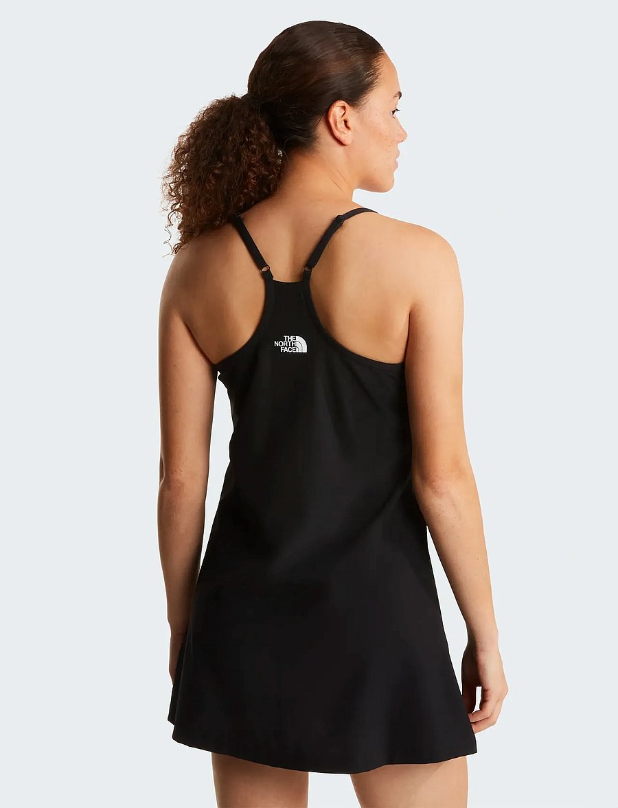 The North Face - W FLEX WOVEN 2in1 DRESS - kjoler & nederdele - tnf black - 4