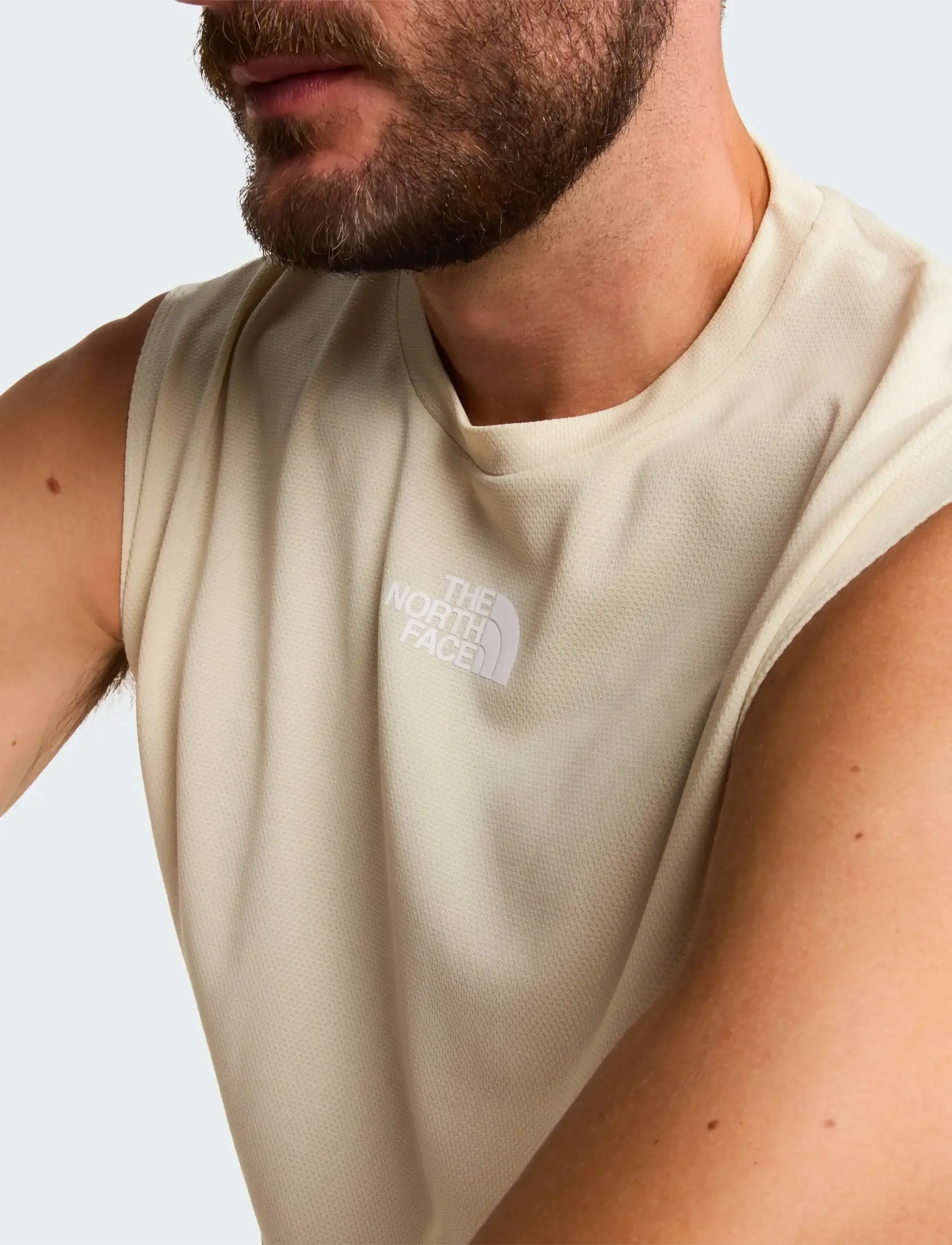 The North Face M LIGHTBRIGHT TANK - GRAPHIC - Streetstyle - DESERT STONE / beige