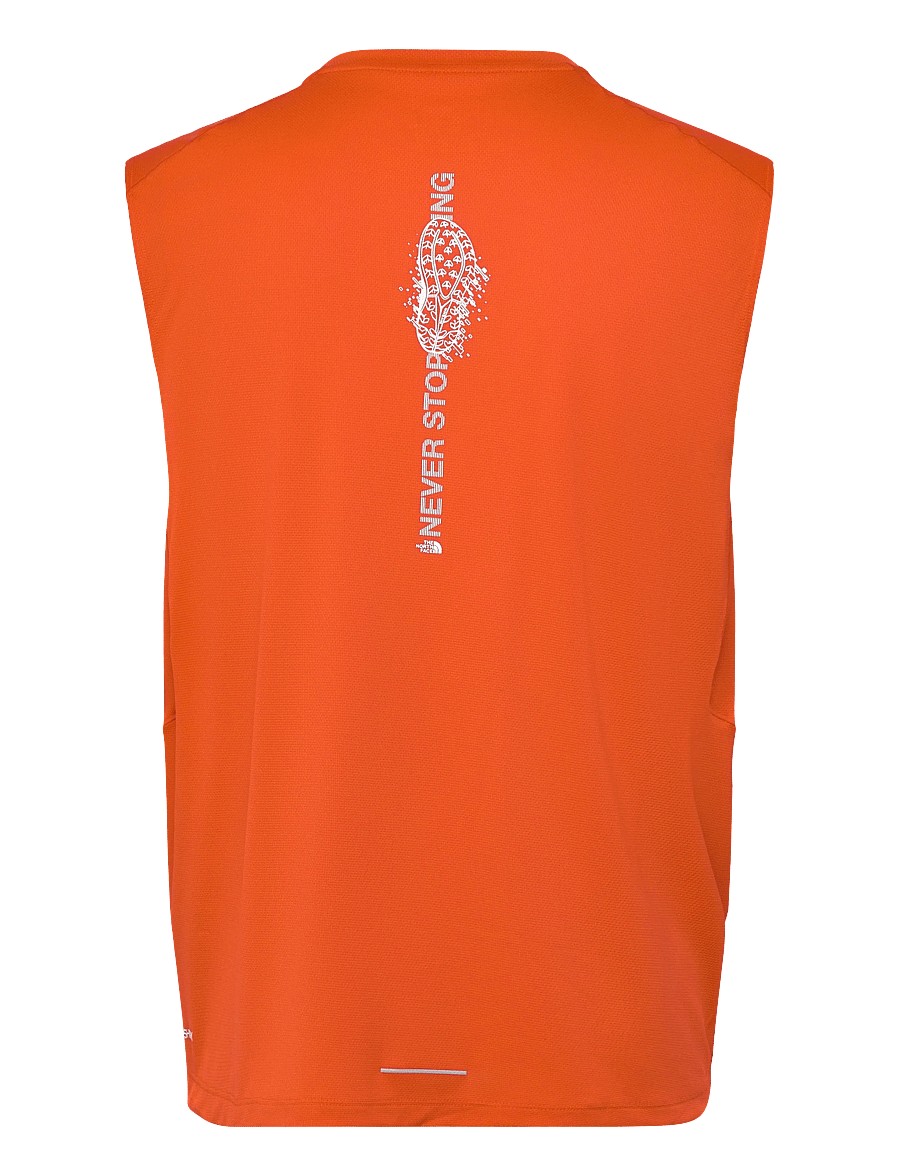 The North Face - M LIGHTBRIGHT TANK - GRAPHIC - tanktops - lava red - 2