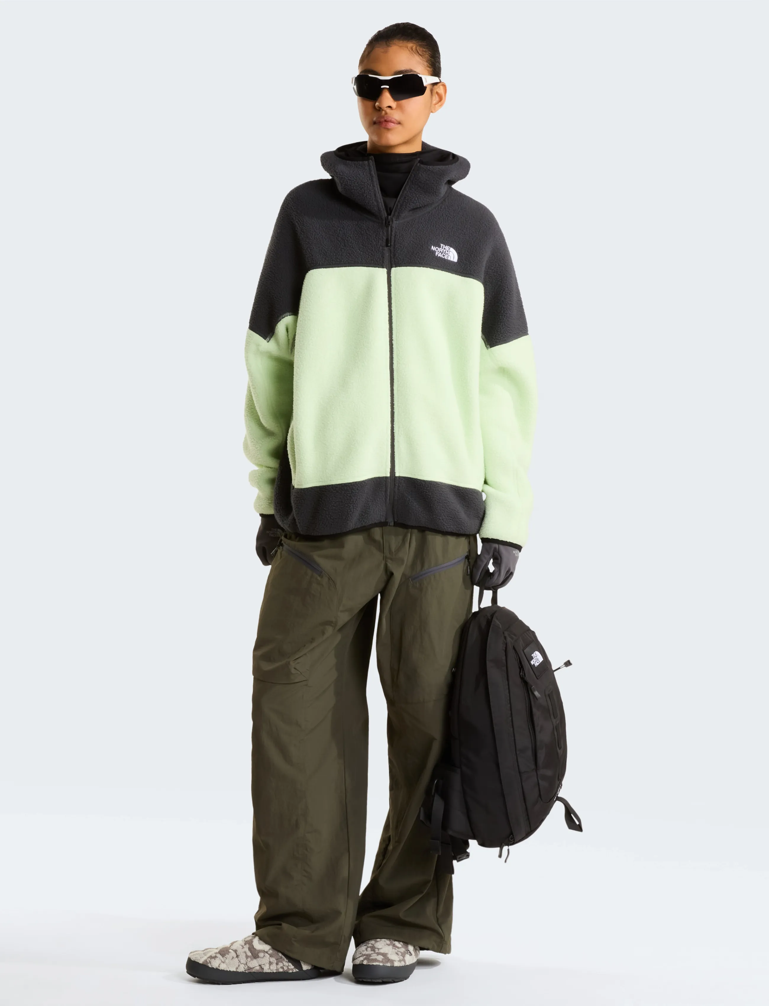 The North Face THERMOBALL TRACTION MULE KNIT - Streetstyle - JOSHUA TREE PRINT/ANTHR / grey