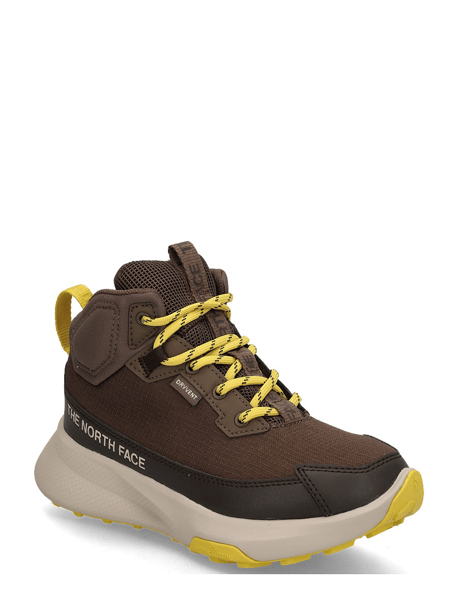 The North Face - Y FASTPACK II MID WP - tennised - smokey brown/dark chest - 0