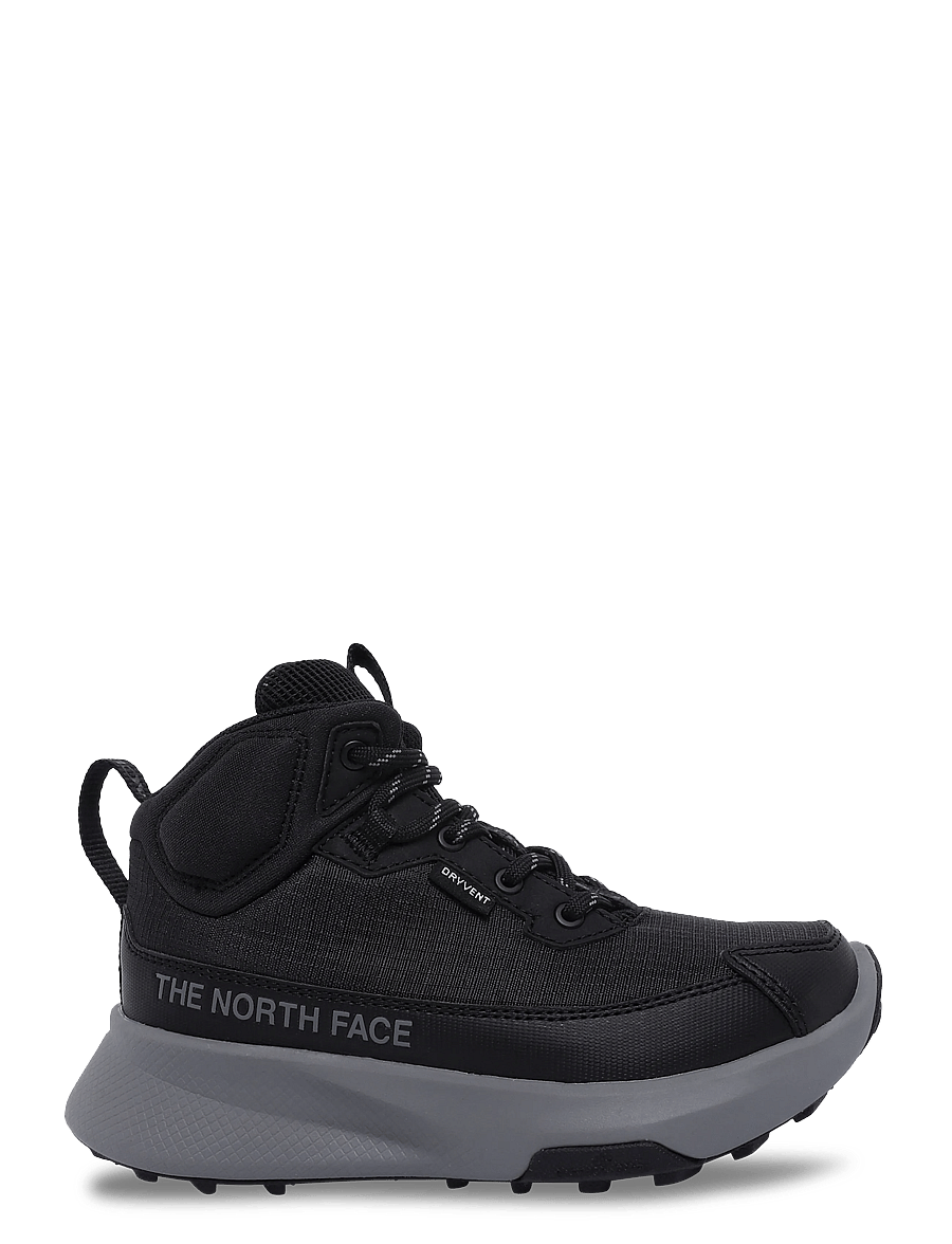 The North Face - Y FASTPACK II MID WP - high-top sneakers - tnf black/concrete - 4