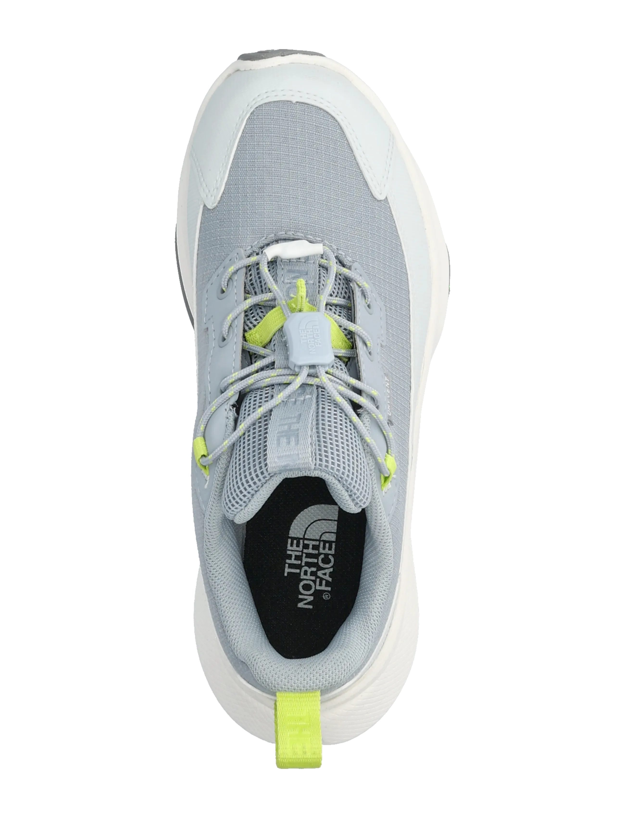 The North Face - Y FASTPACK II WP - running shoes - frost grey/fizz lime - 3