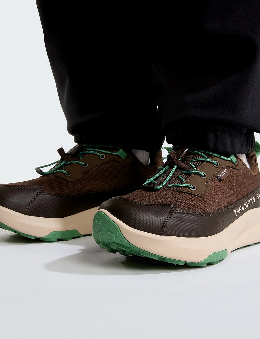 The North Face - Y FASTPACK II WP - running shoes - smokey brown/dark chest - 4