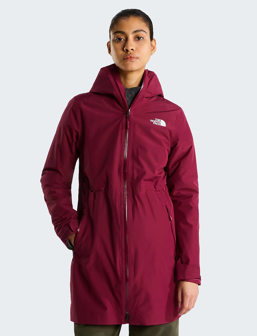 The North Face - W DRYVENT HIKESTELLER PARKA - parkad - burgundy crush - 0