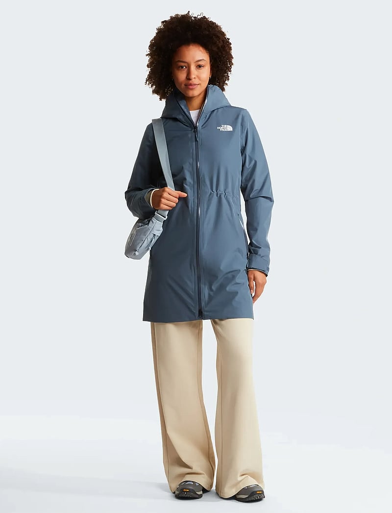 The North Face - W DRYVENT HIKESTELLER PARKA - parkasjackor - granite grey - 3