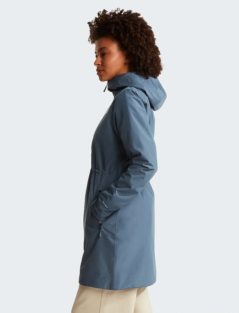 The North Face - W DRYVENT HIKESTELLER PARKA - parkasjackor - granite grey - 4