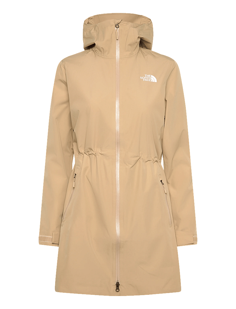 The North Face - W DRYVENT HIKESTELLER PARKA - parkas - khaki stone - 1