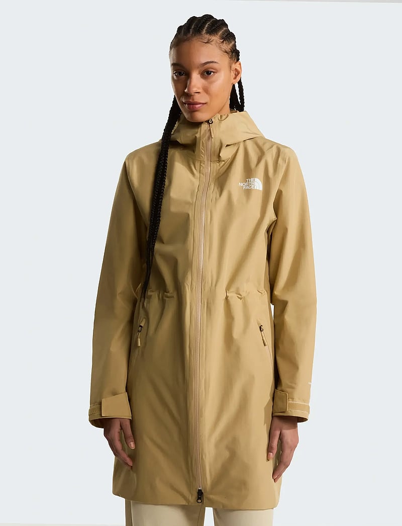 The North Face - W DRYVENT HIKESTELLER PARKA - parkas - khaki stone - 0
