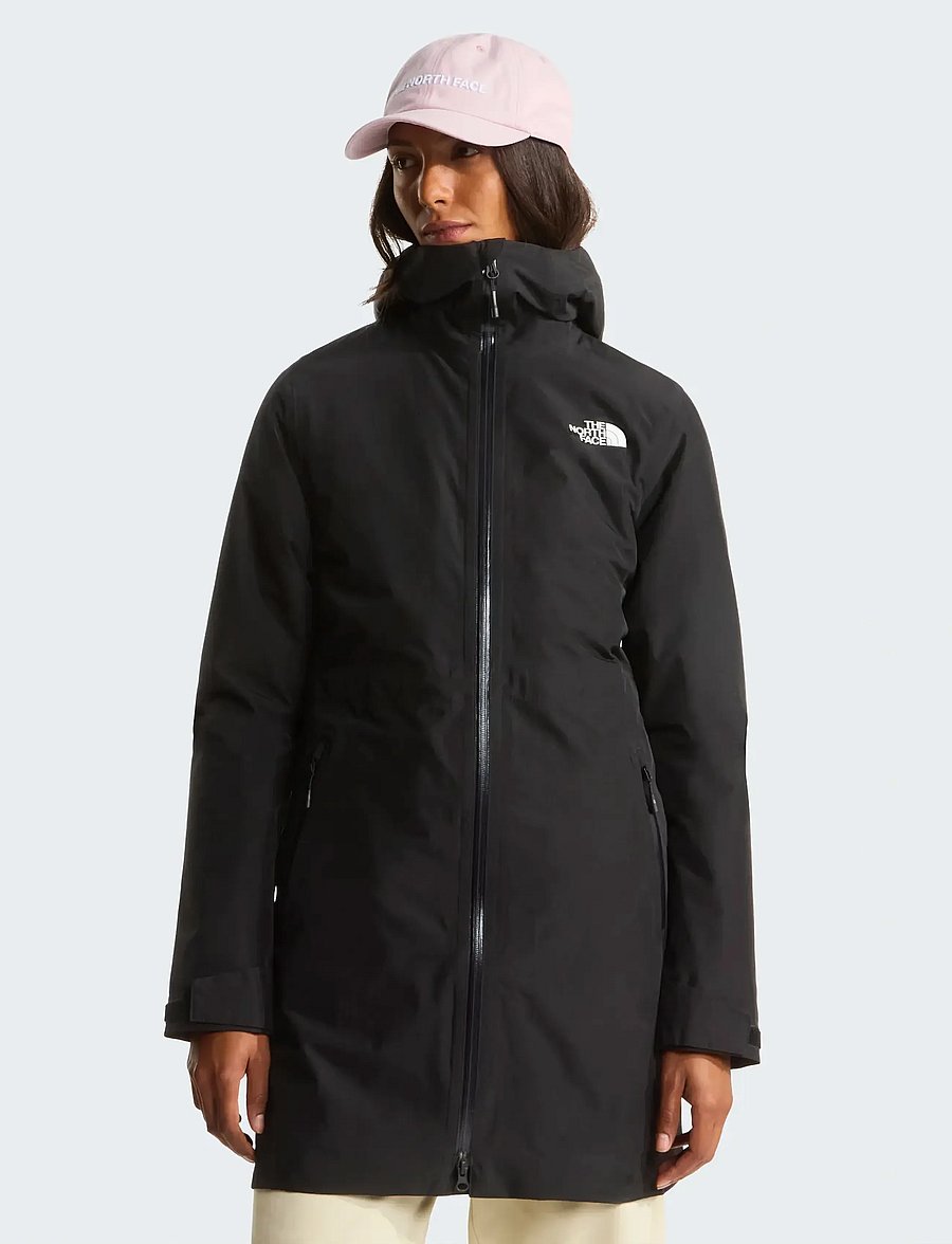 The North Face - W DRYVENT HIKESTELLER PARKA - Úlpur - tnf black - 0