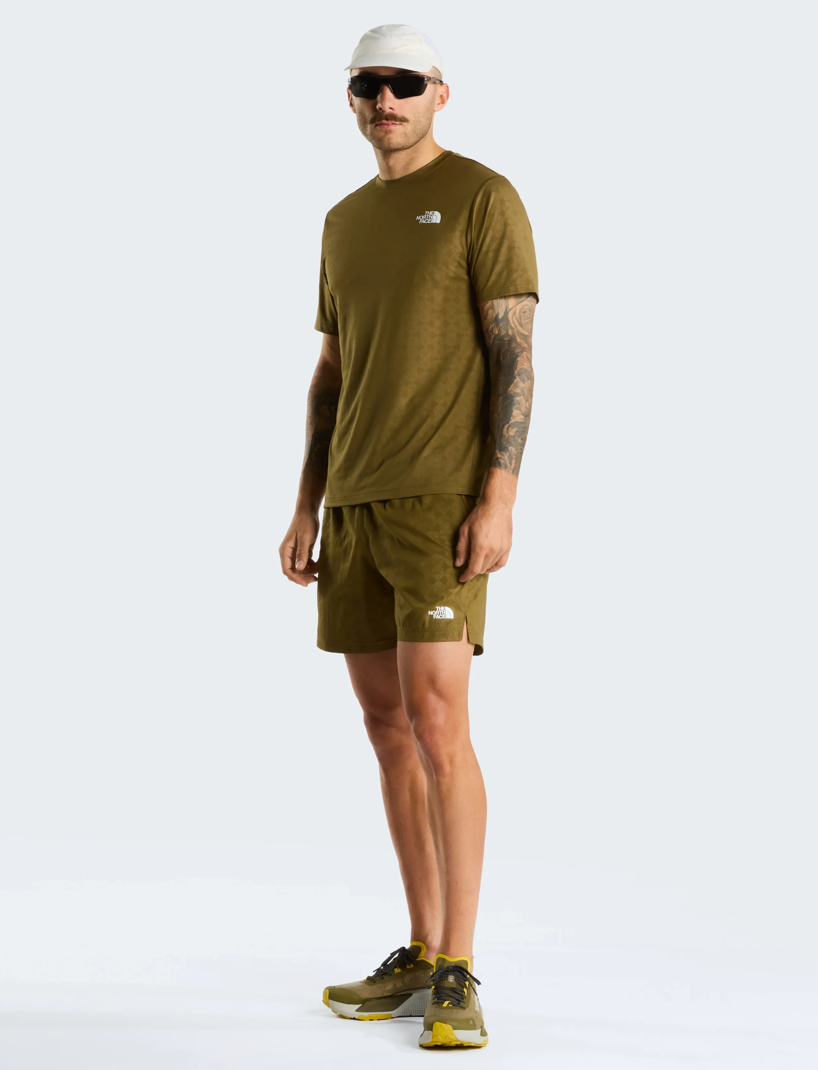 THE NORTH FACE M 24/7 Pentadome Embossed Reg Ss Tee t-shirts - bas herr – bild 2