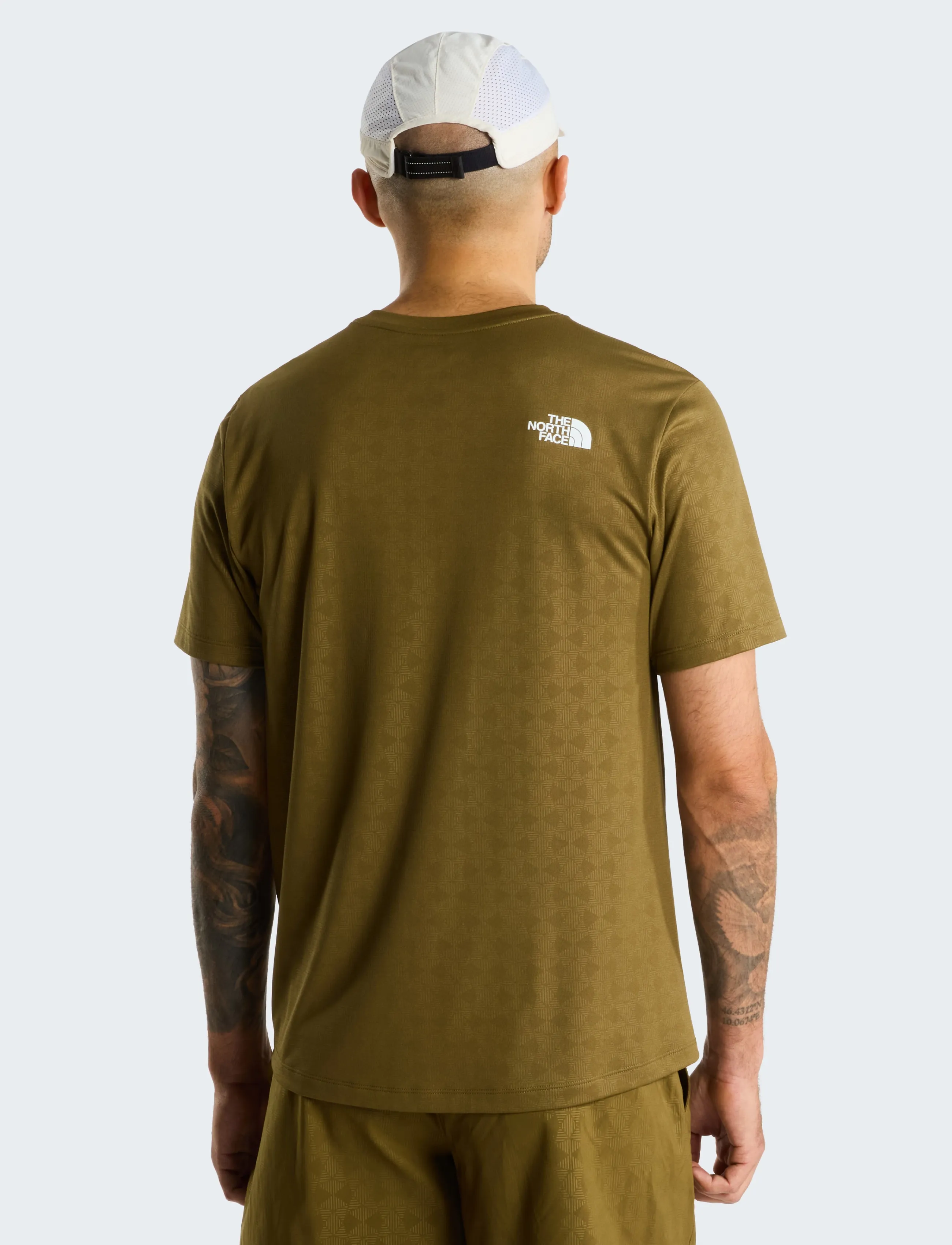 THE NORTH FACE M 24/7 Pentadome Embossed Reg Ss Tee t-shirts - bas herr – bild 4