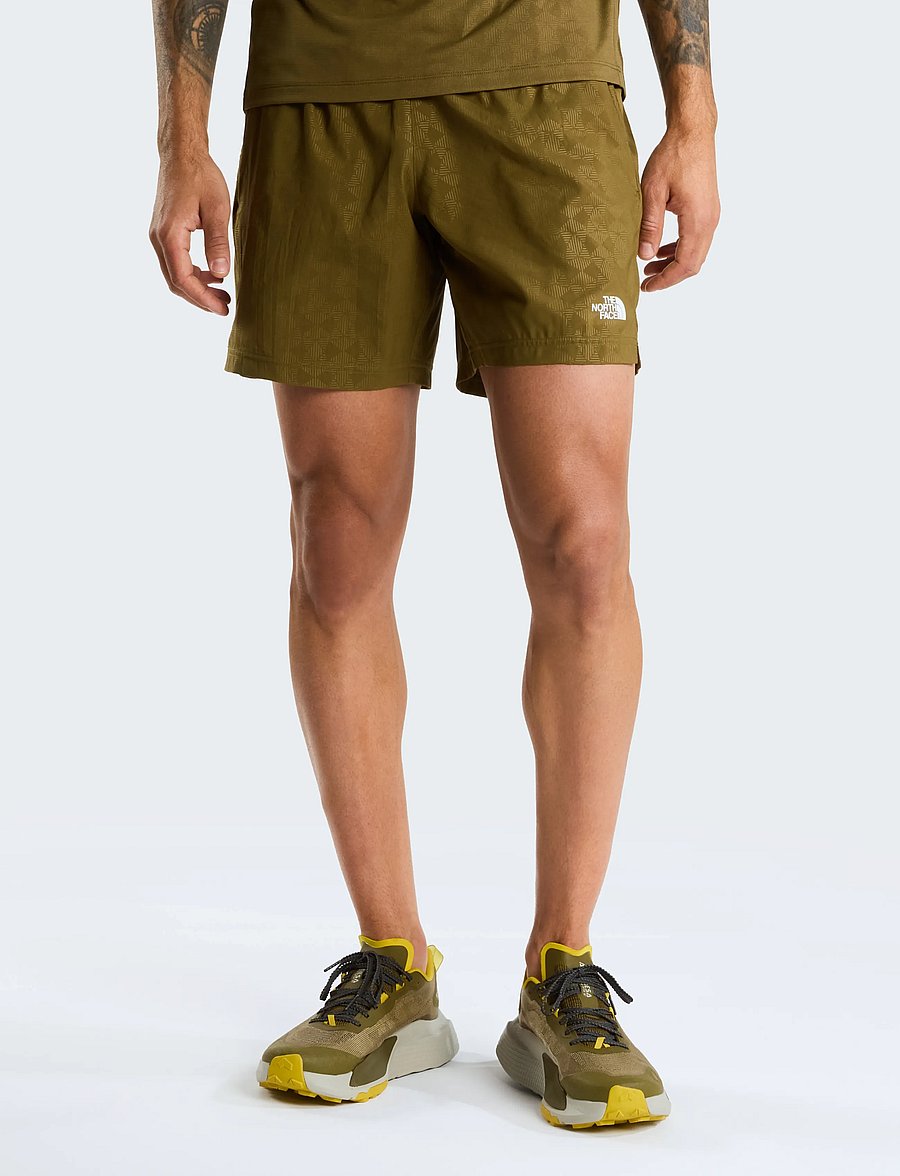 The North Face - M 24/7 PENTADOME EMBOSSED 7IN SHORTS - caraway seed - 0