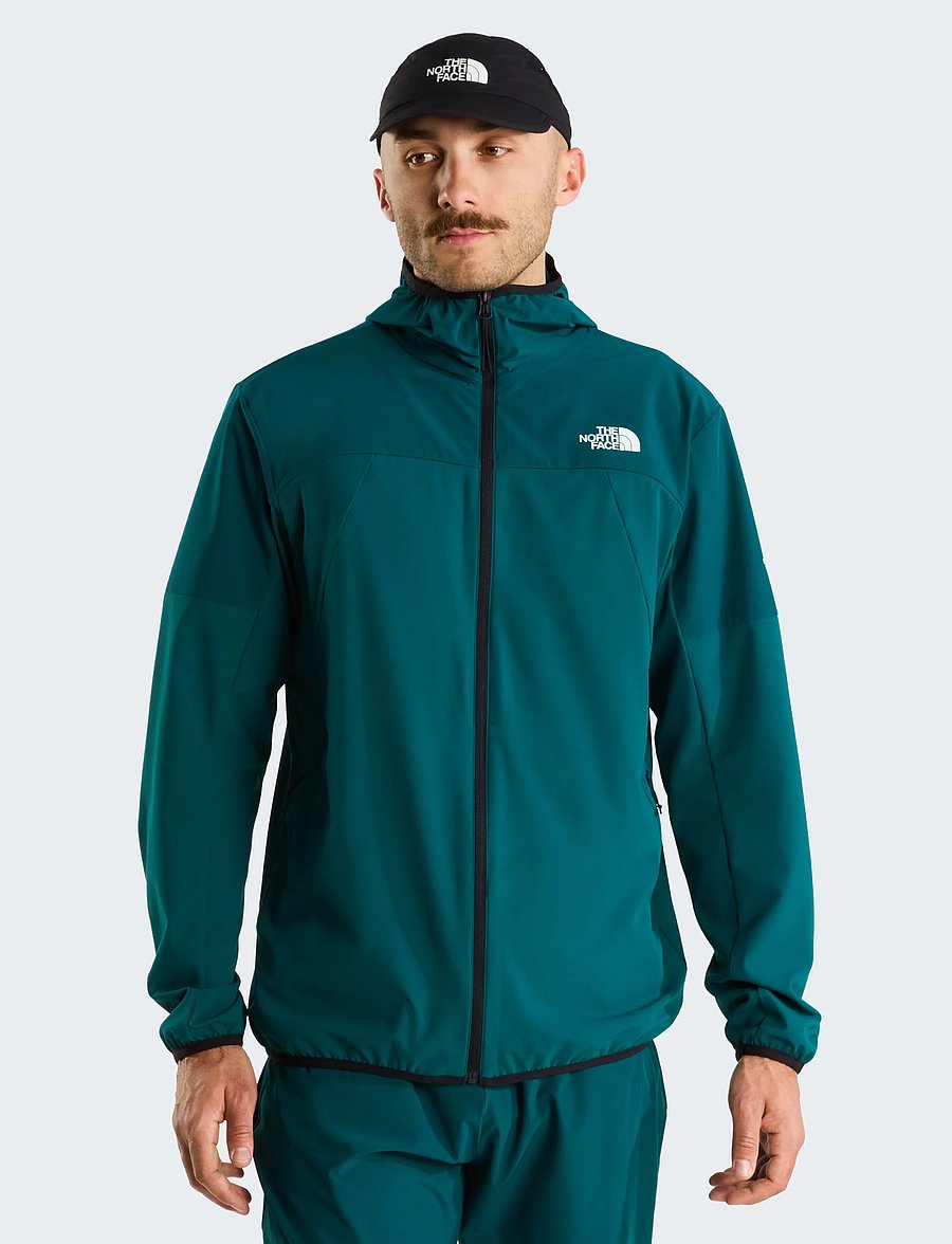 The North Face - M MOUNTAIN ATHLETICS USHBA HOODED JACKET - spordijakid - pacific teal - 0