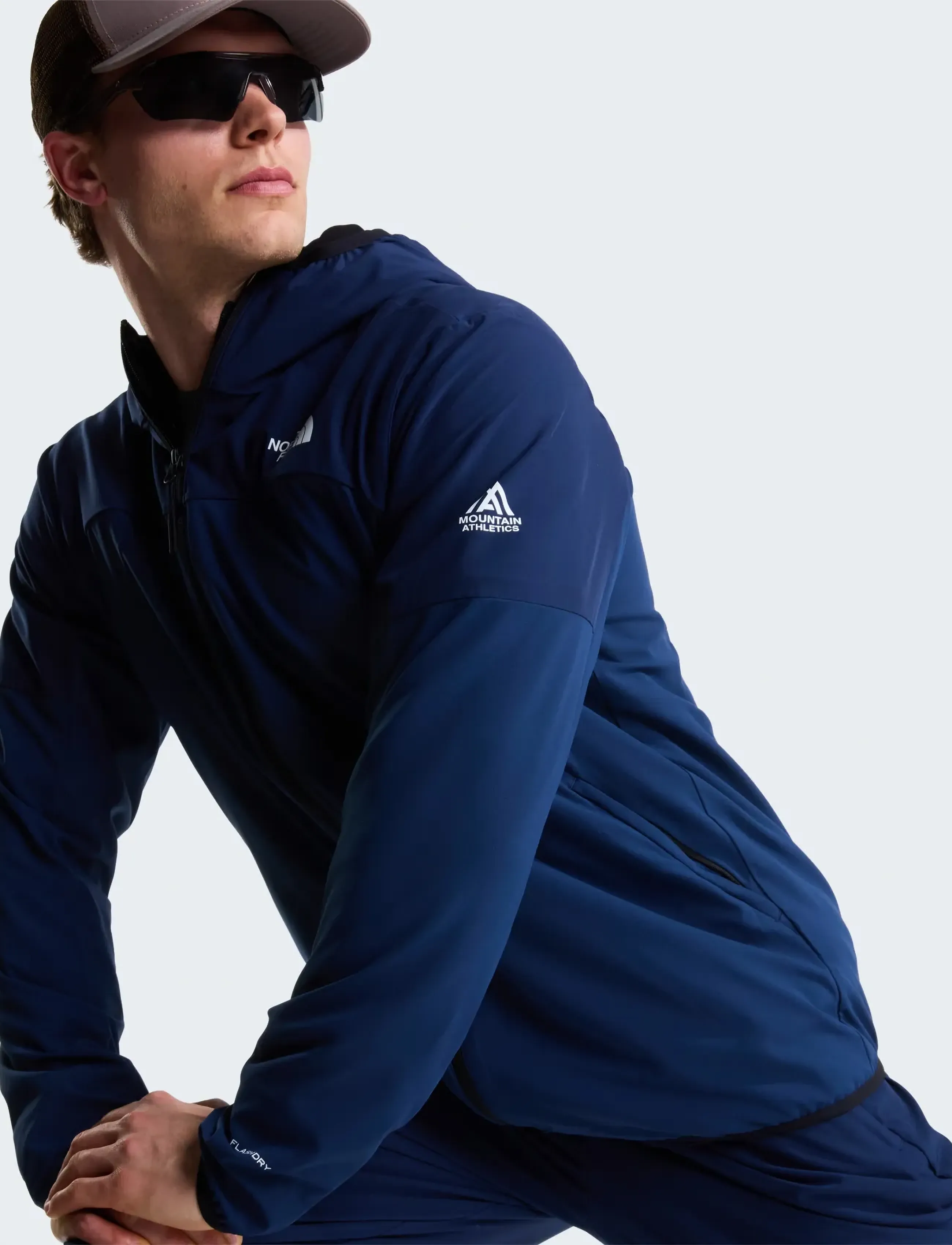 The North Face M MOUNTAIN ATHLETICS USHBA PANTS - Hosen - SUMMIT NAVY / navy