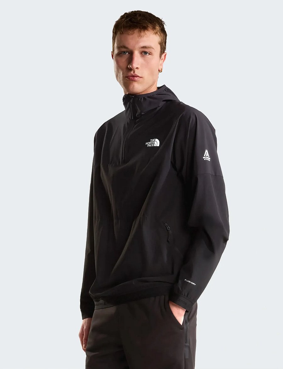 The North Face - M MOUNTAIN ATHLETICS USHBA 1/4 ZIP - fleece & midlayer - tnf black - 0