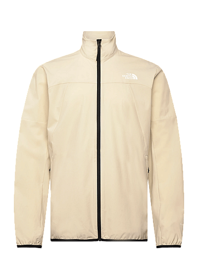 The North Face M MOUNTAIN ATHLETICS USHBA TRACK JACKET - Yttertøy - DESERT STONE / black
