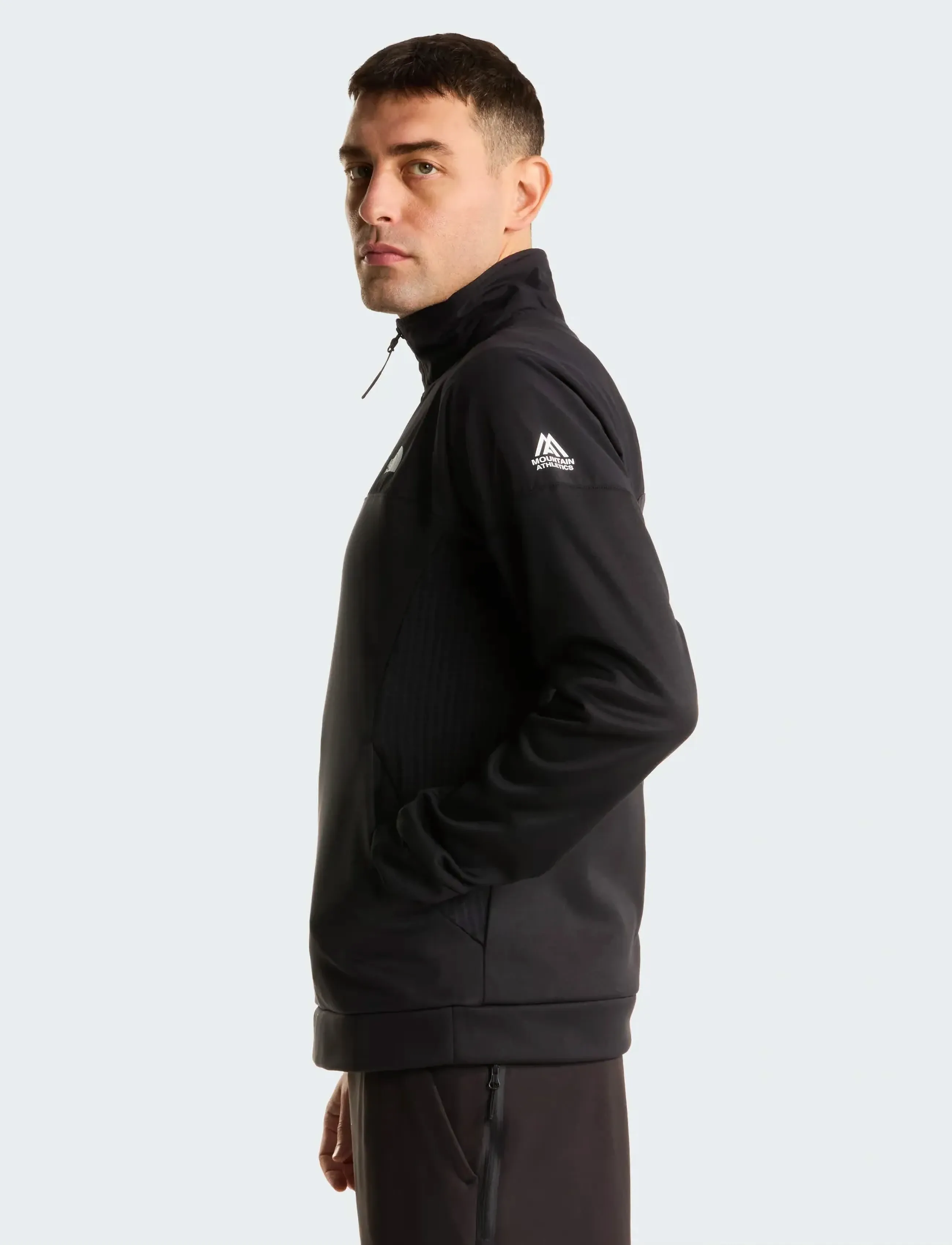 The North Face - M MOUNTAIN ATHLETICS FLEECE ¼ ZIP - fleece og mellemlag - tnf black - 5