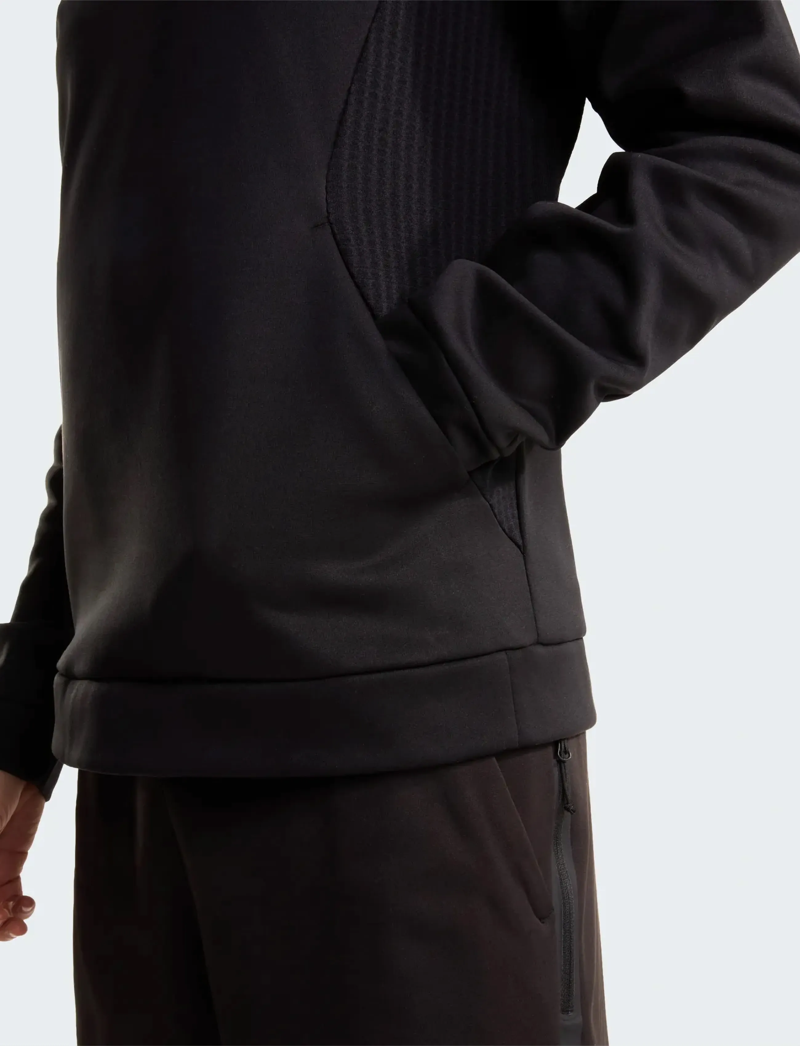 The North Face M MOUNTAIN ATHLETICS FLEECE ¼ ZIP - Pullover mit halbem Reißverschluss - TNF BLACK / black