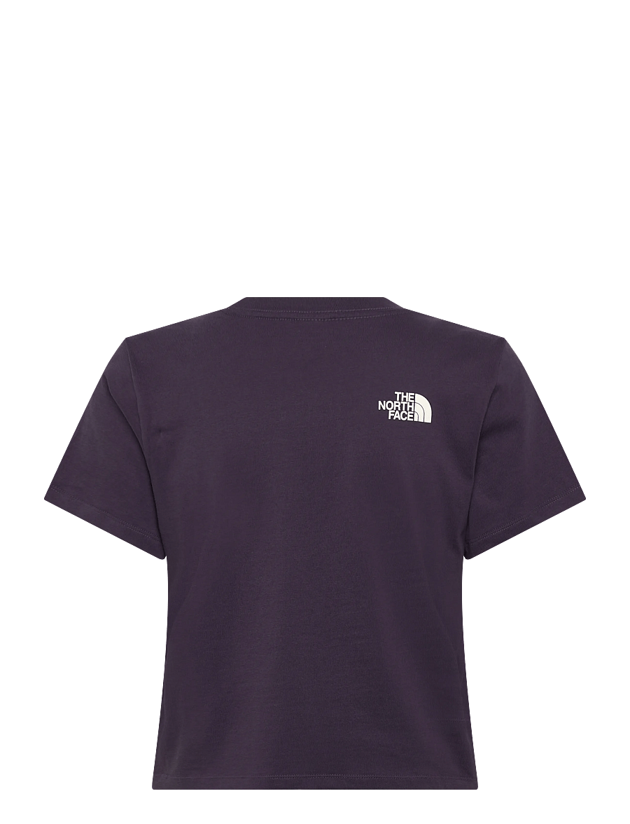 The North Face - W FLORA EMBRO REGULAR SHORT SLEEVE TEE-G - t-shirts - endless dusk - 2